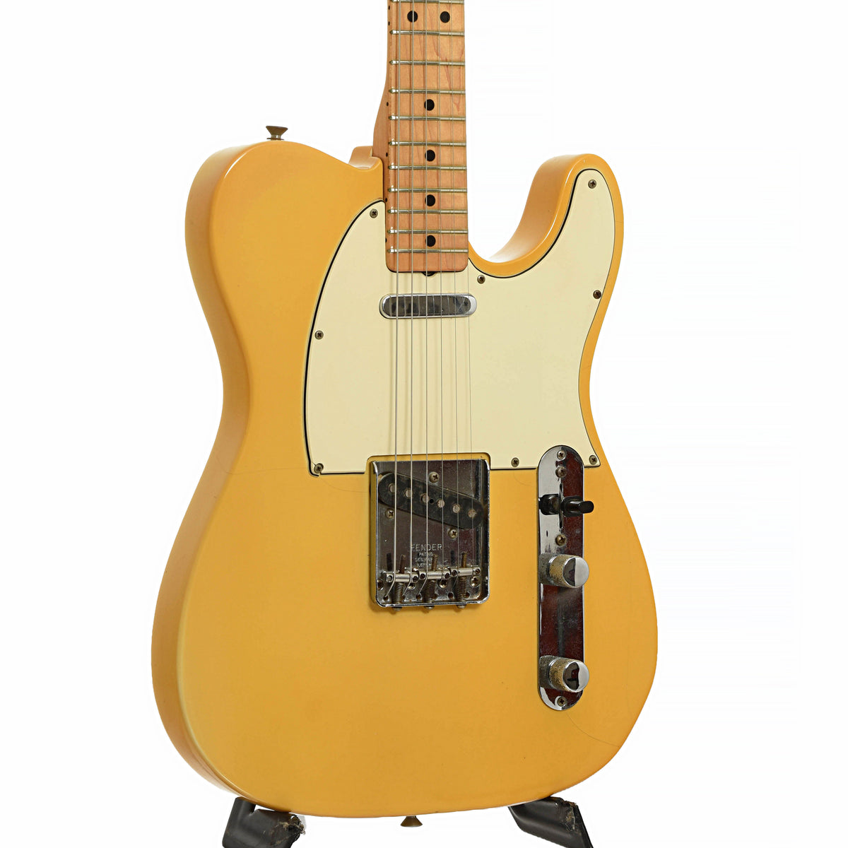 Front and side of Fender Telecaster Electric Guitar