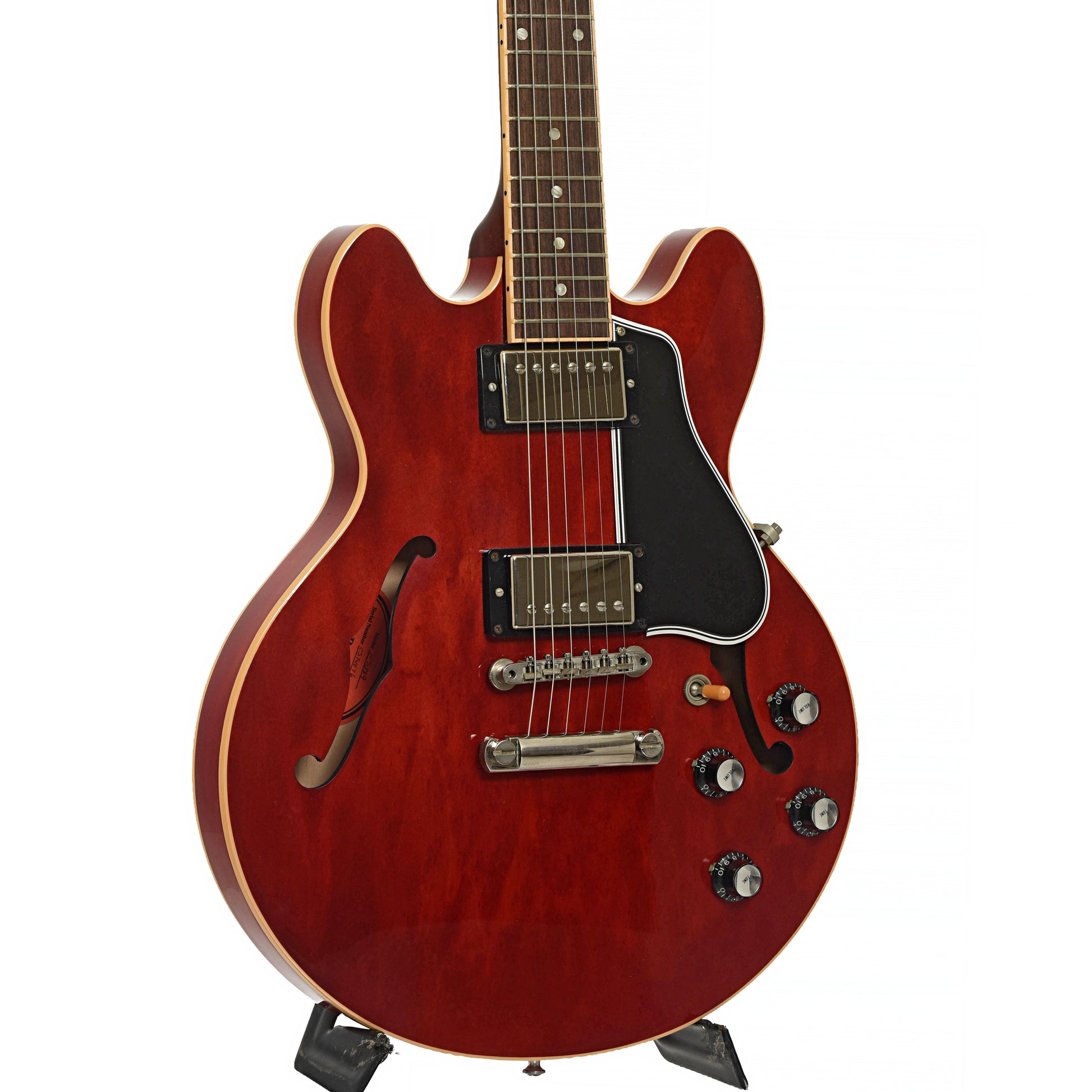 Front and side of Gibson Custom Shop ES-339 Hollowbody Electric Guitar
