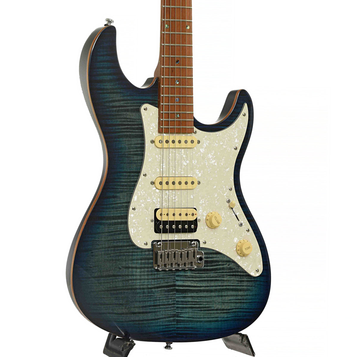 Front & Side of Sire Larry Carlton S7 FM Electric Guitar