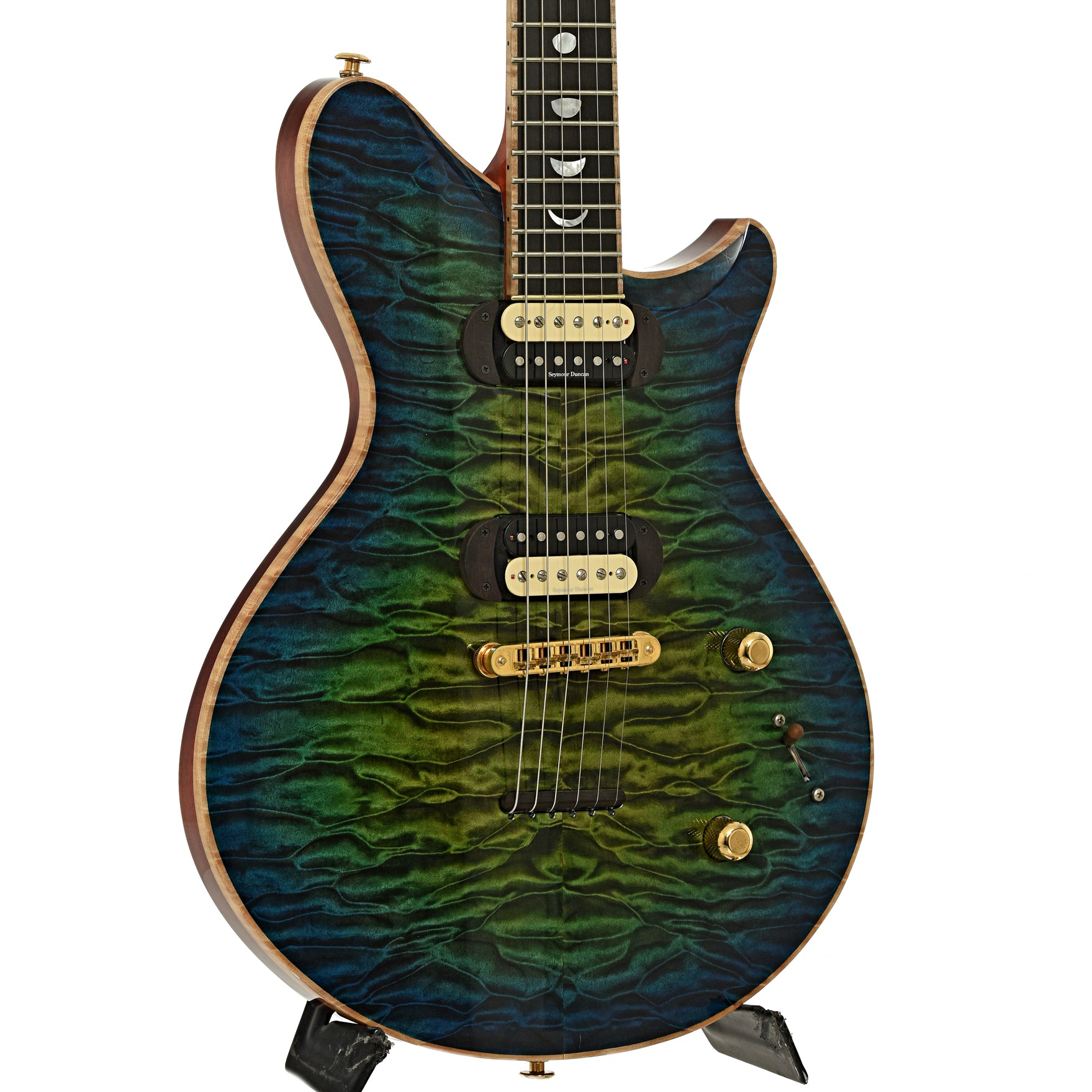 Front and side of Jet Earlewood Electric Guitar 