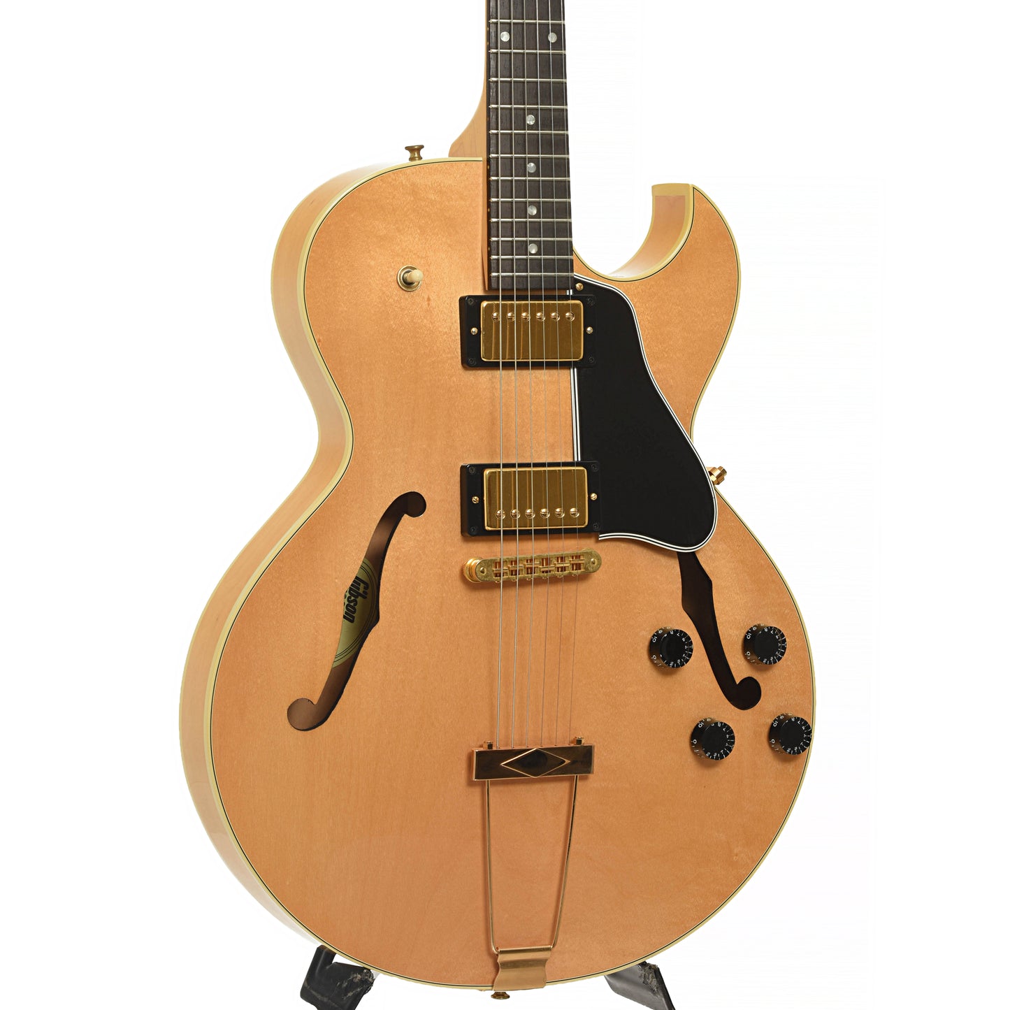 Front and side of Gibson ES-135 Hollowbody Electric Guitar 