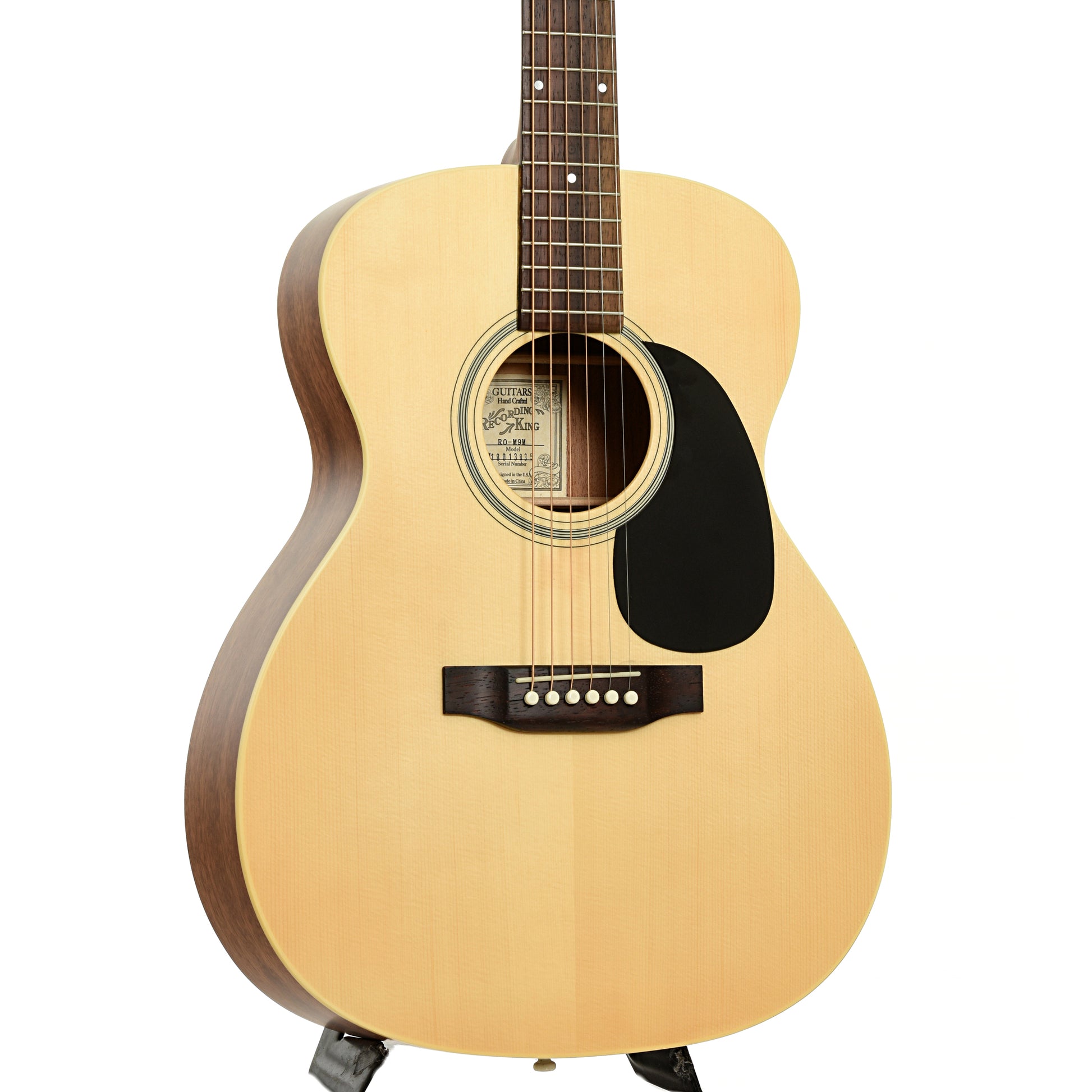 Font and side of Recording King RO-M9M 000 Acoustic Guitar