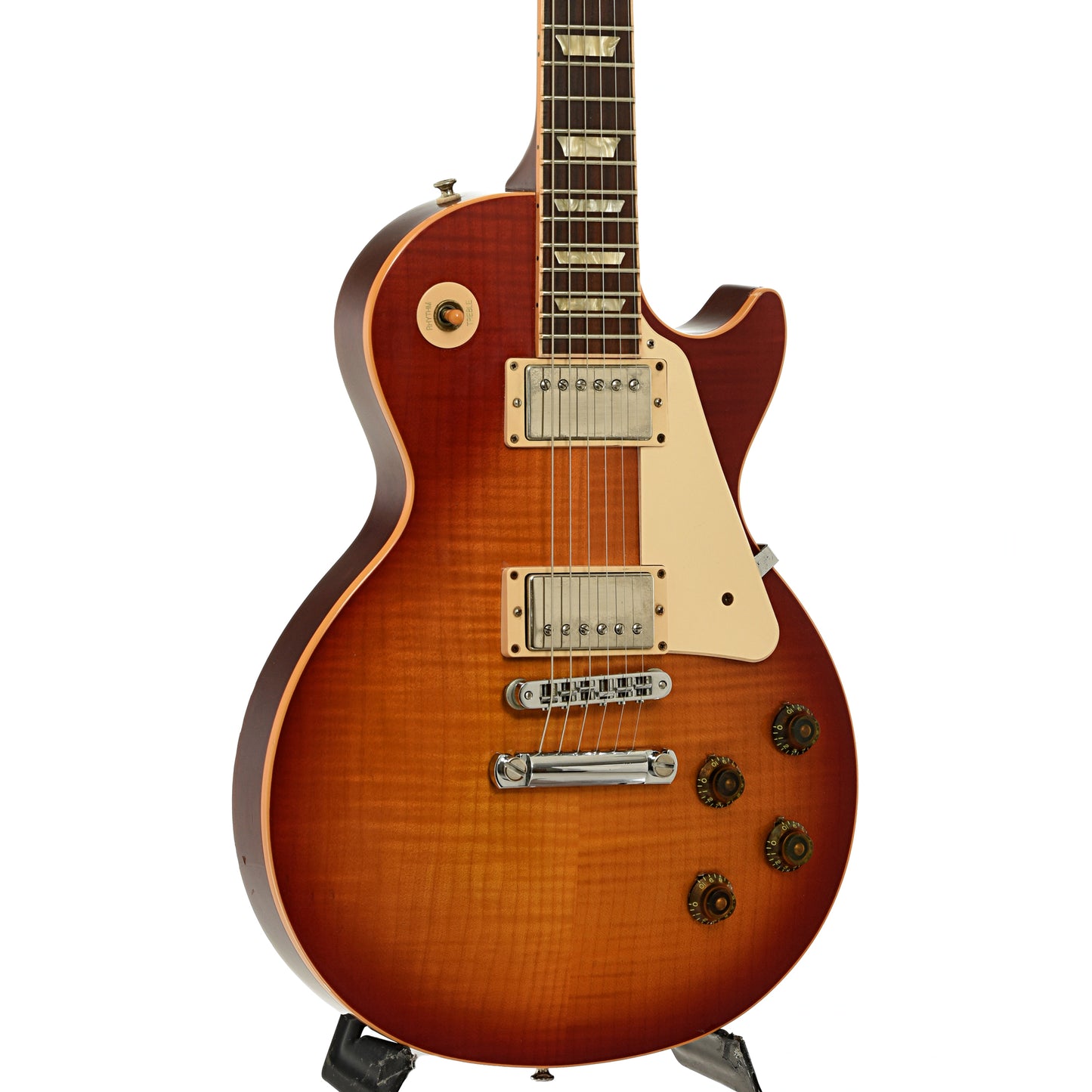 Frotn and side of Gibson Les Paul Traditional Pro III Electric Guitar