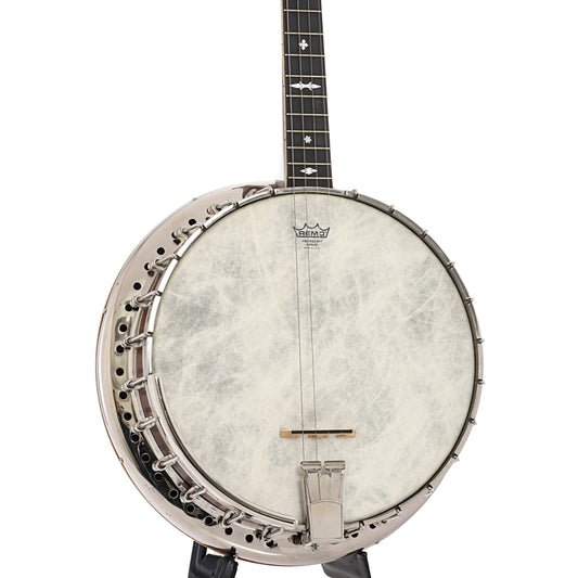 Front and side of Bacon & Day Silver Bell No.1 Tenor Banjo (c.1923)