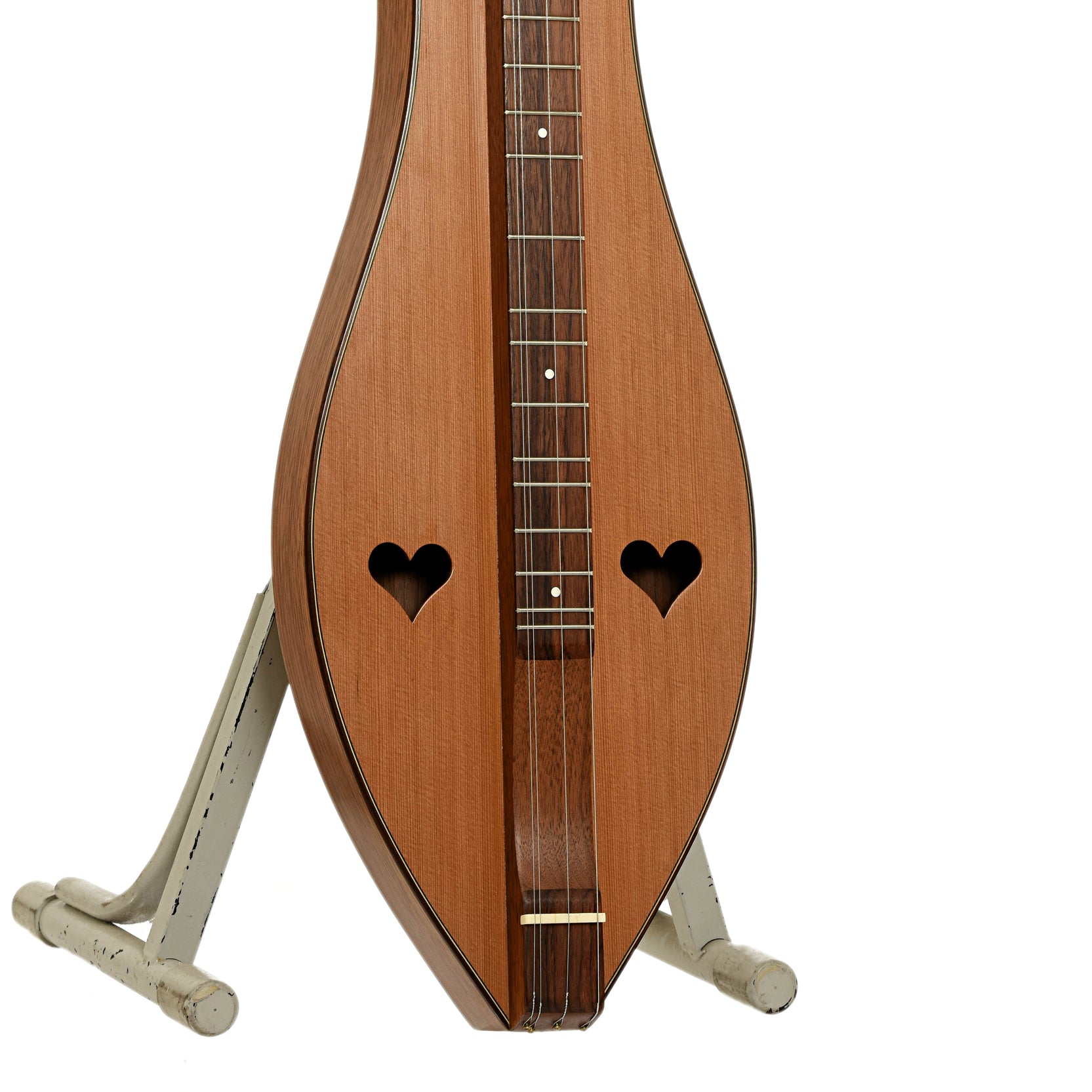 Front and side of Dennis Dorogi Appalachian Dulcimer 
