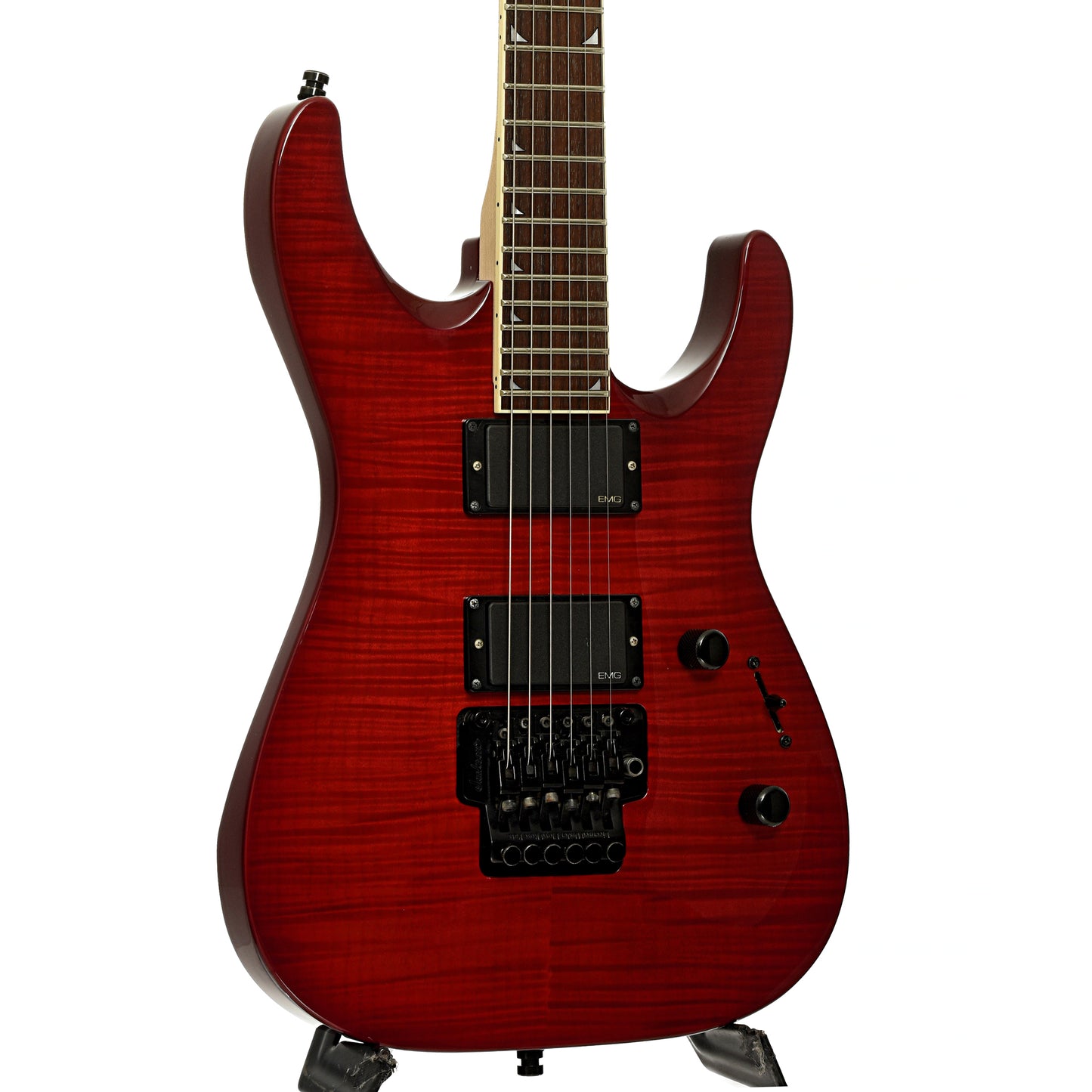 Front and side of Jackson DKMG Electric Guitar