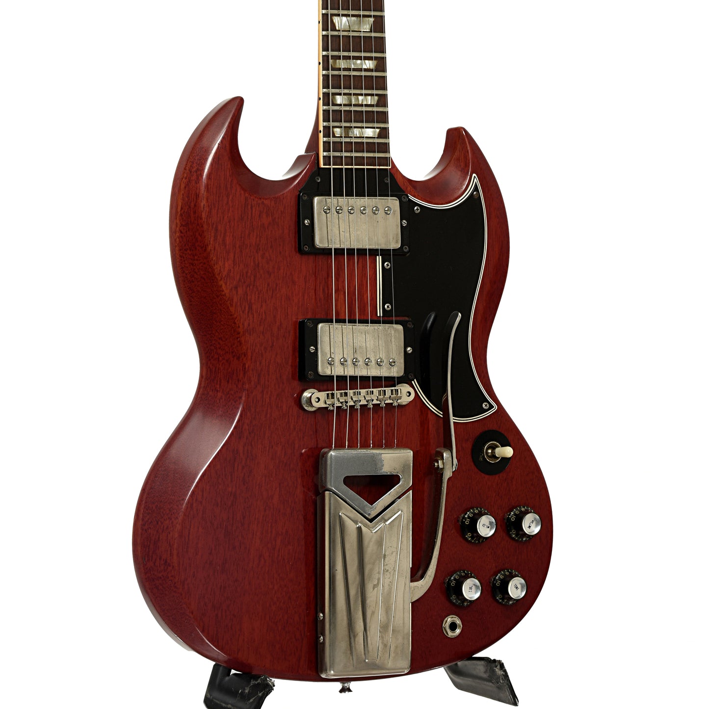 Front  and side of Gibson Les Paul Standard Electric Guitar