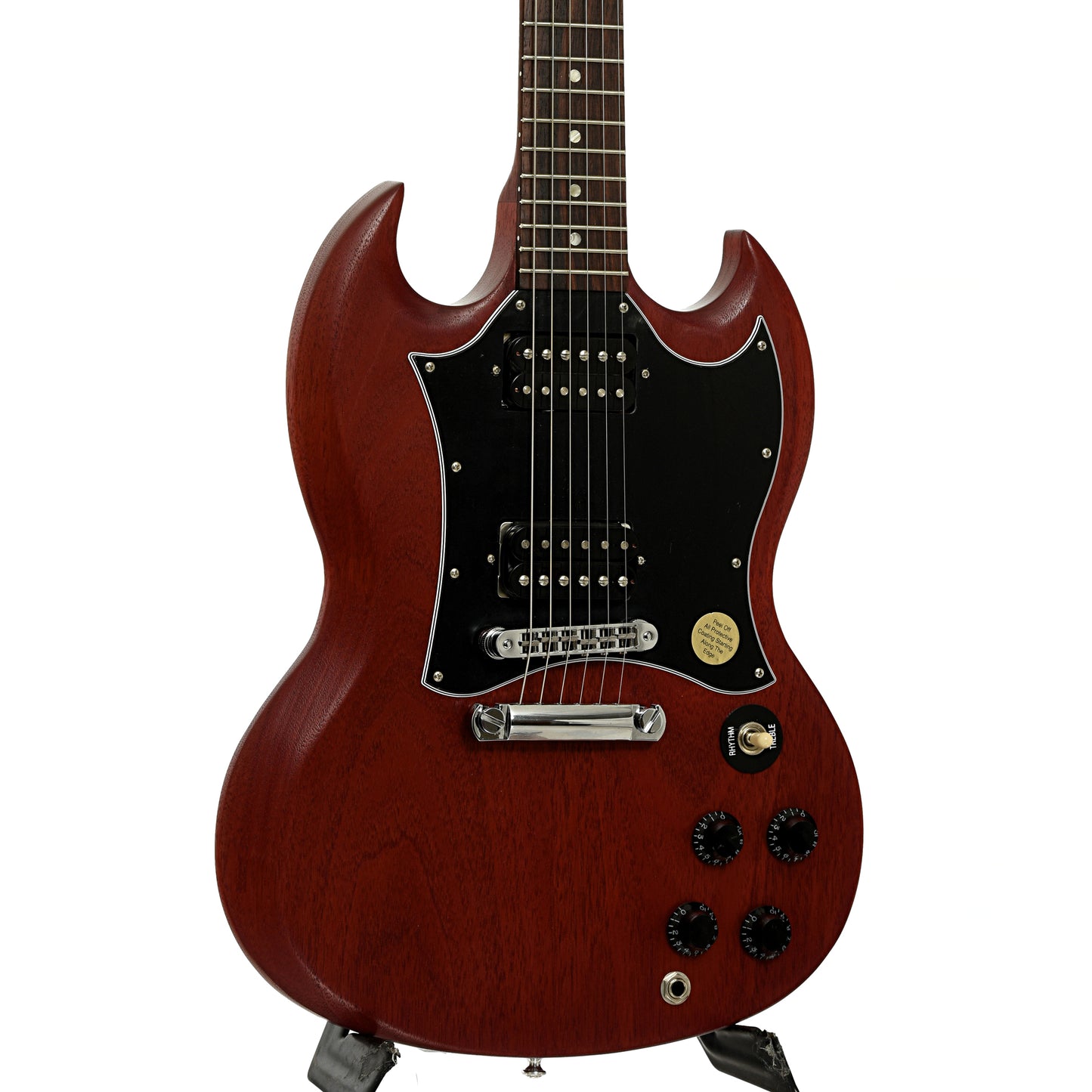 Front and side of Gibson SG Special Faded Electric Guitar