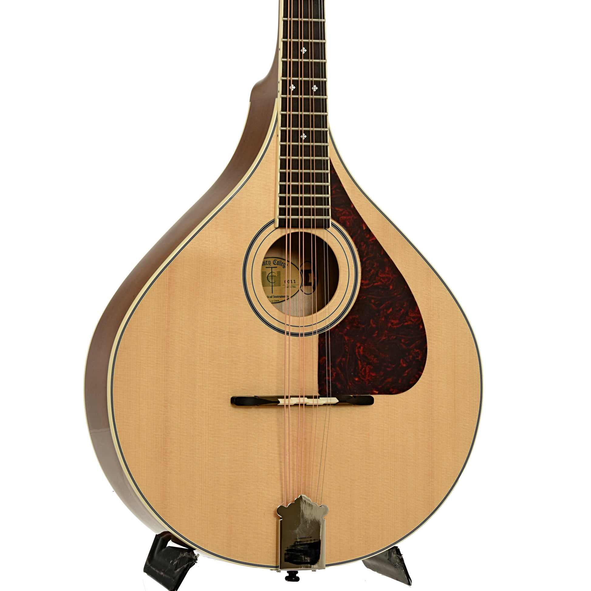 Front and side of Trinity College Octave Mandolin