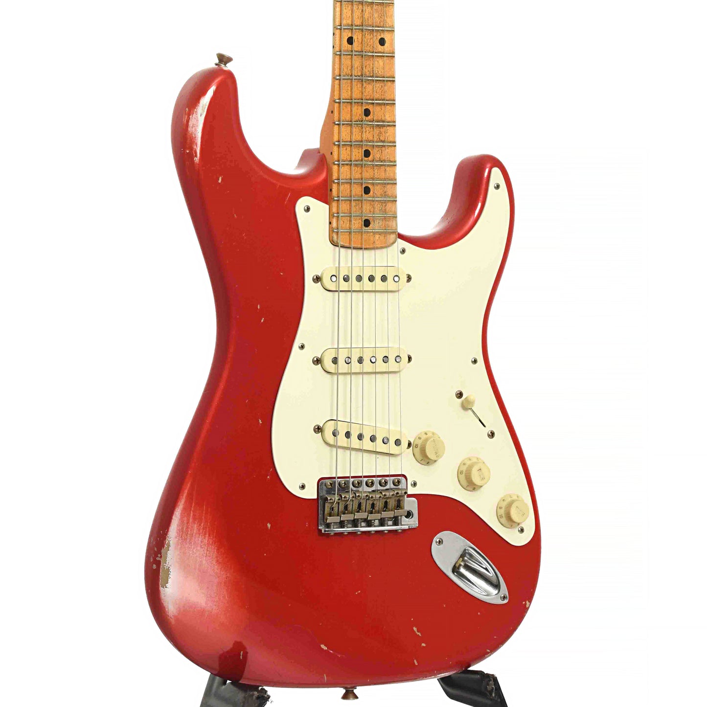 Front and side of Fender 50's Stratocaster Relic MBDG