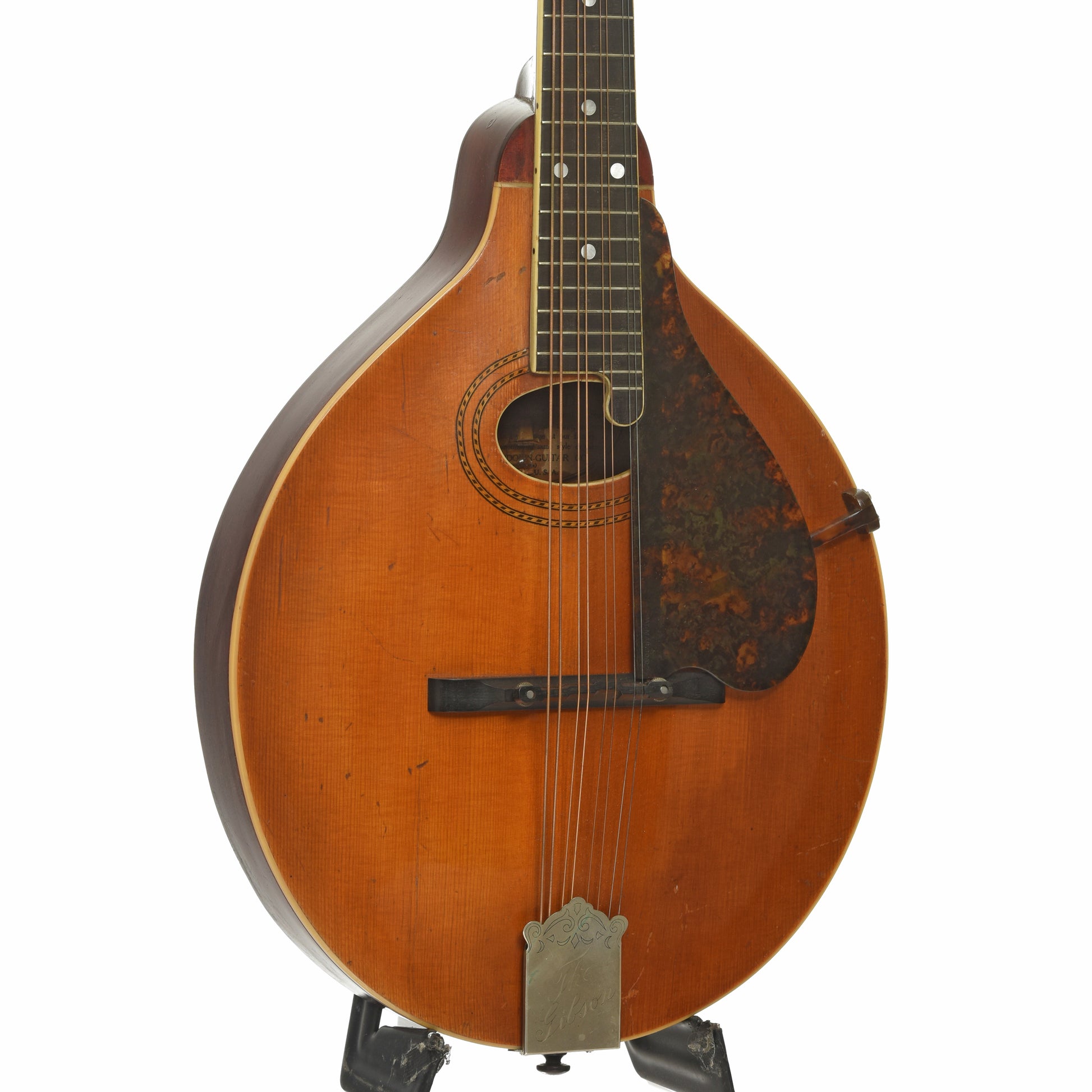 Front and side of Gibson H-1 Mandola