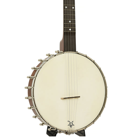 Front and side of Bart Reiter Standard A-Scale Open Back Banjo 