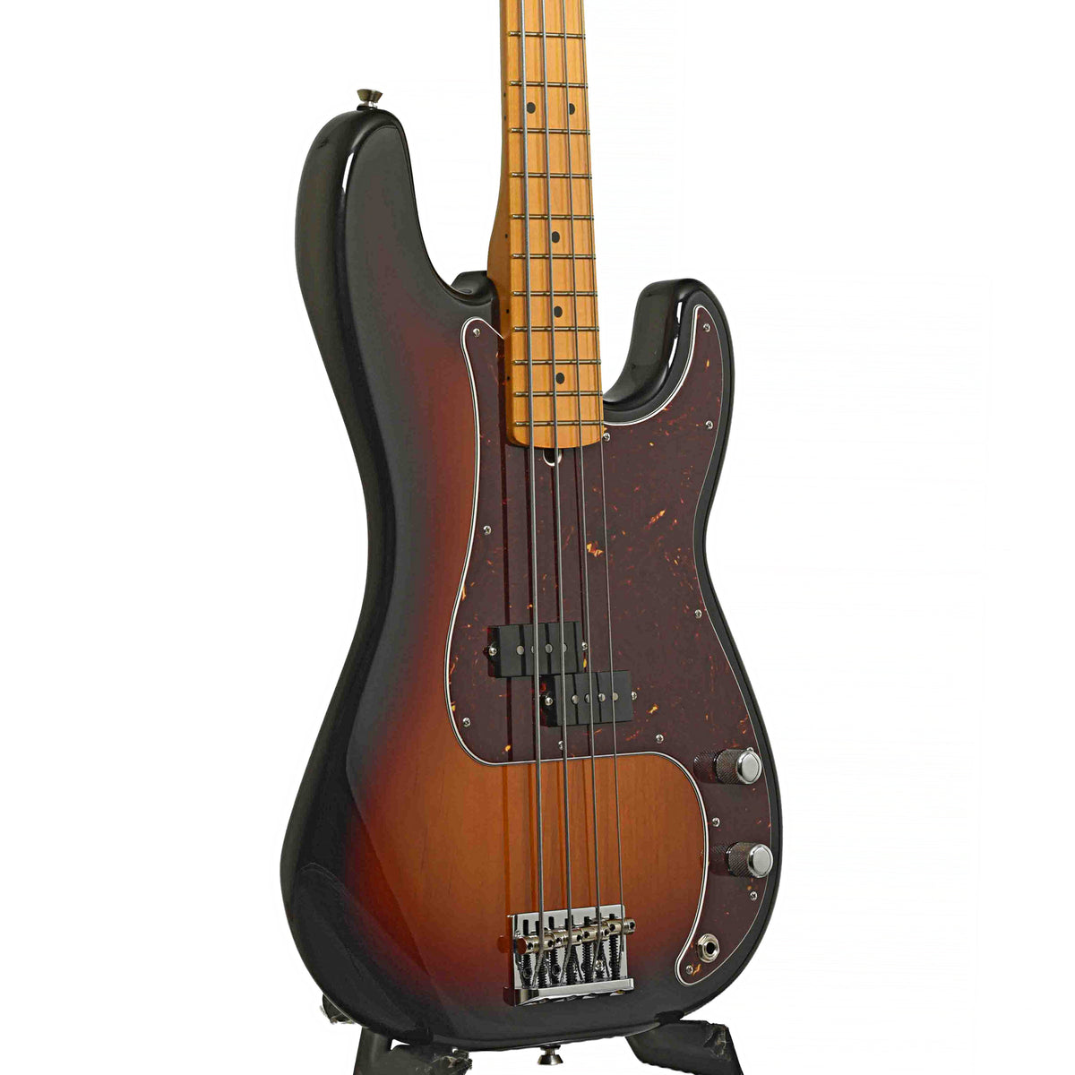 Front and side of American Professional II Precision Electric Bass