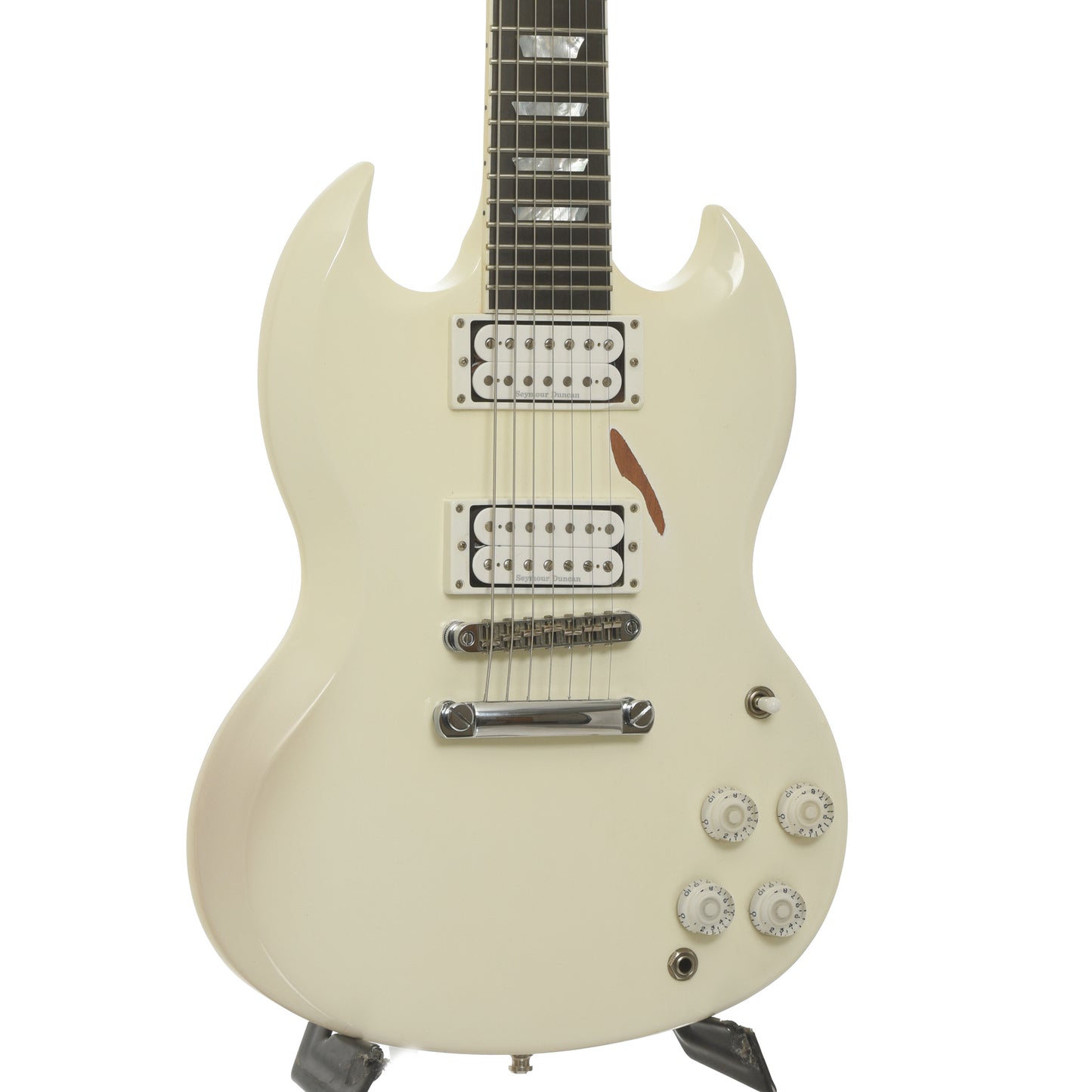 Front and side of Gibson SG 7 Electric Guitar