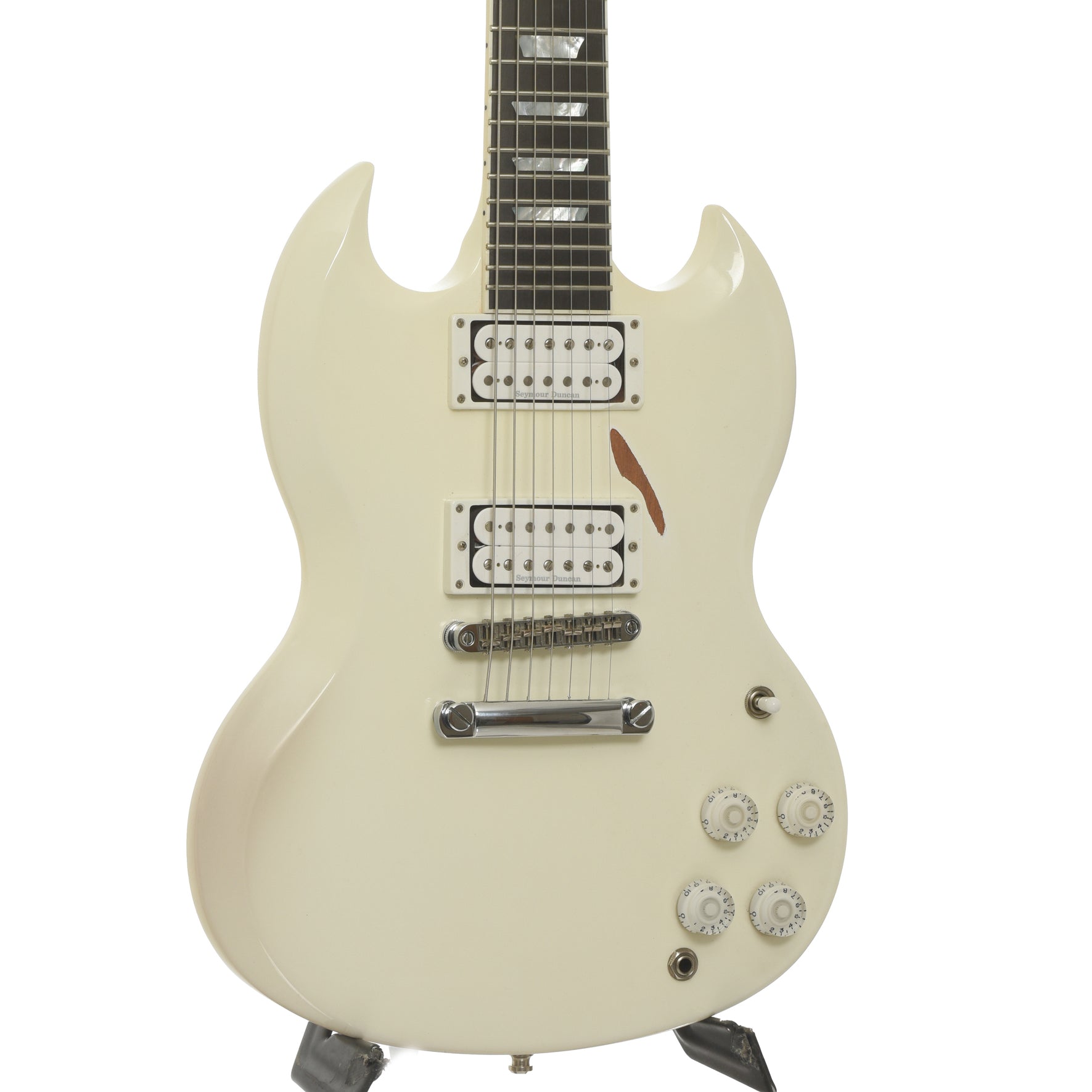 Front and side of Gibson SG 7 Electric Guitar