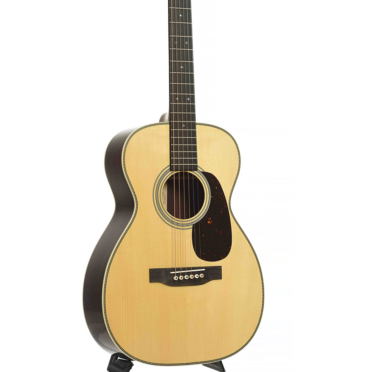 Body of Martin Custom Shop 0-28 Acoustic Guitar & Case