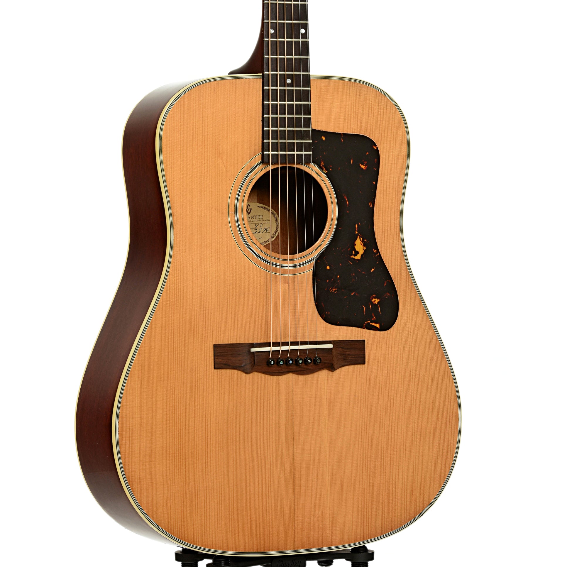 Front and side of Guild D-40 Bluegrass Jubilee Acoustic Guitar 