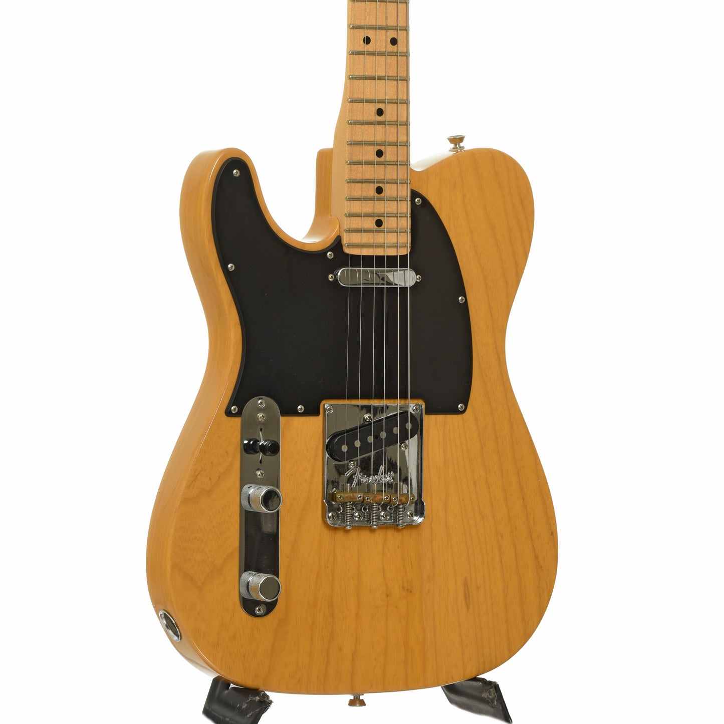 Front and side of Fender American Pro Telecaster LH Electric Guitar