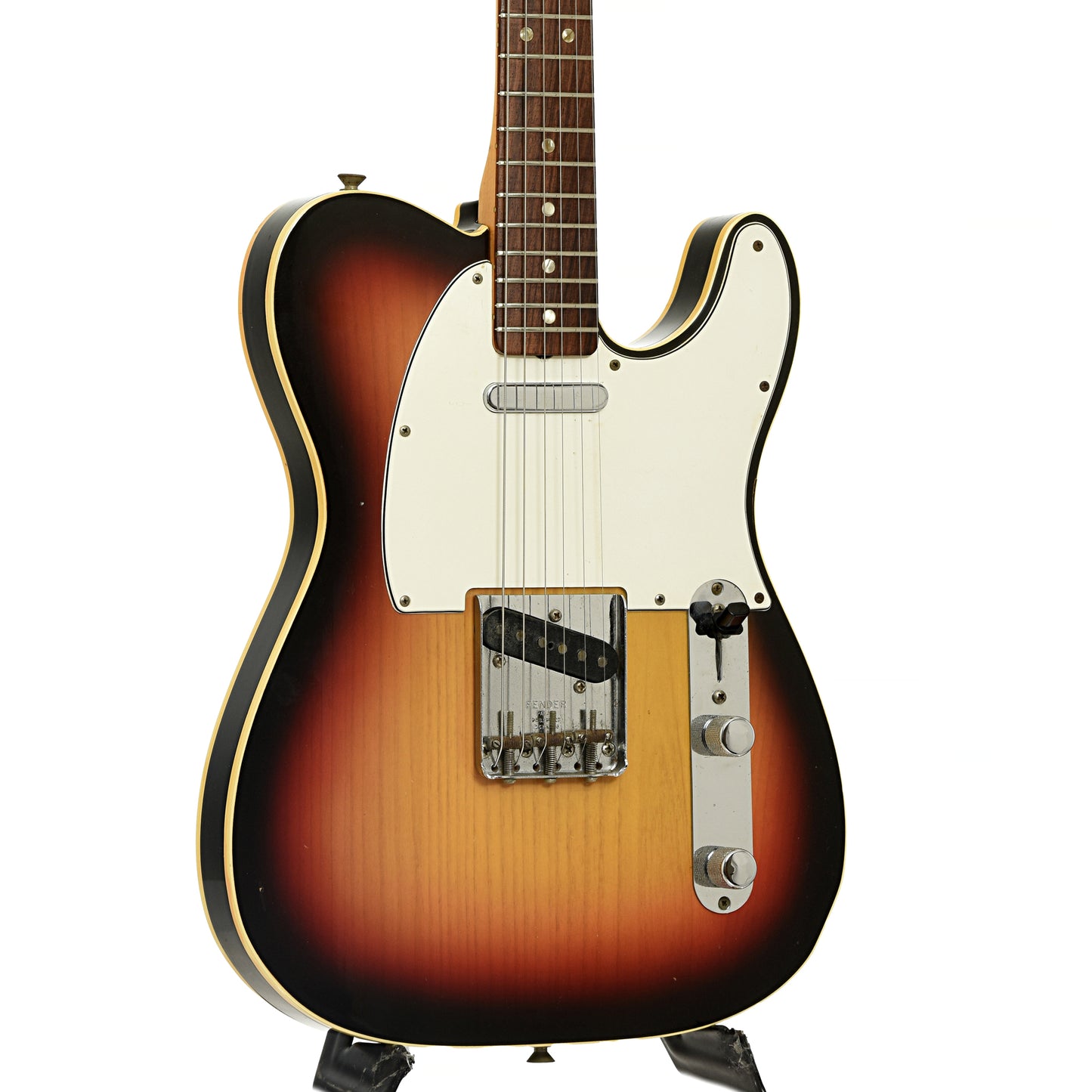 Front and side of Fender Telecaster Custom Electric Guitar