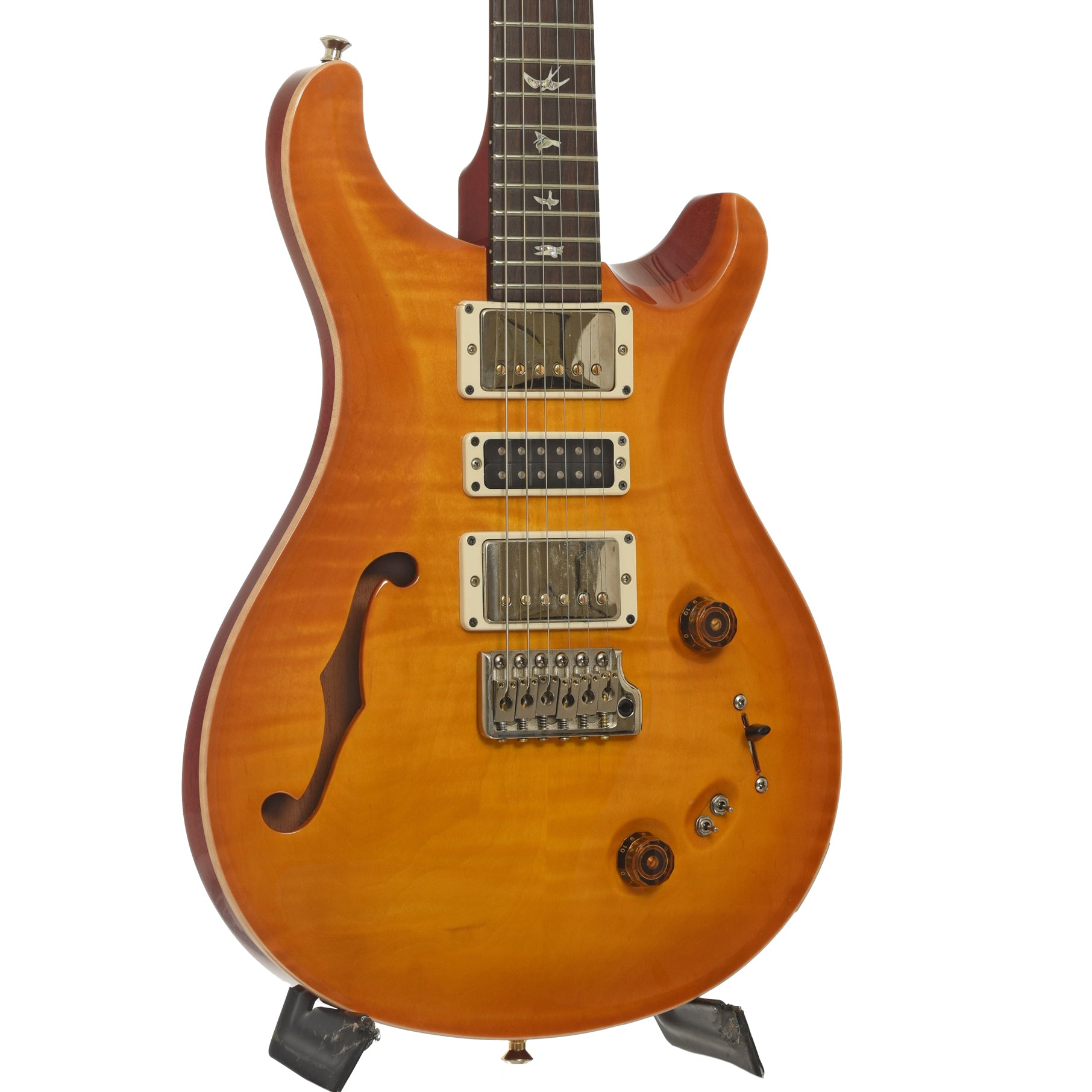Front and side of PRS Semi-Hollow McCarty Special Electric Guitar