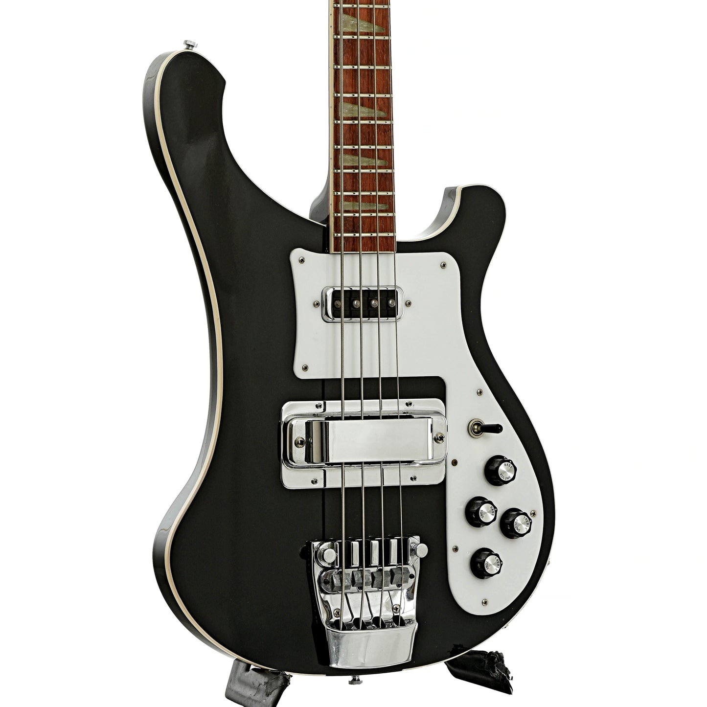 Front and side of Rickenbacker 4003 Electric Bass 
