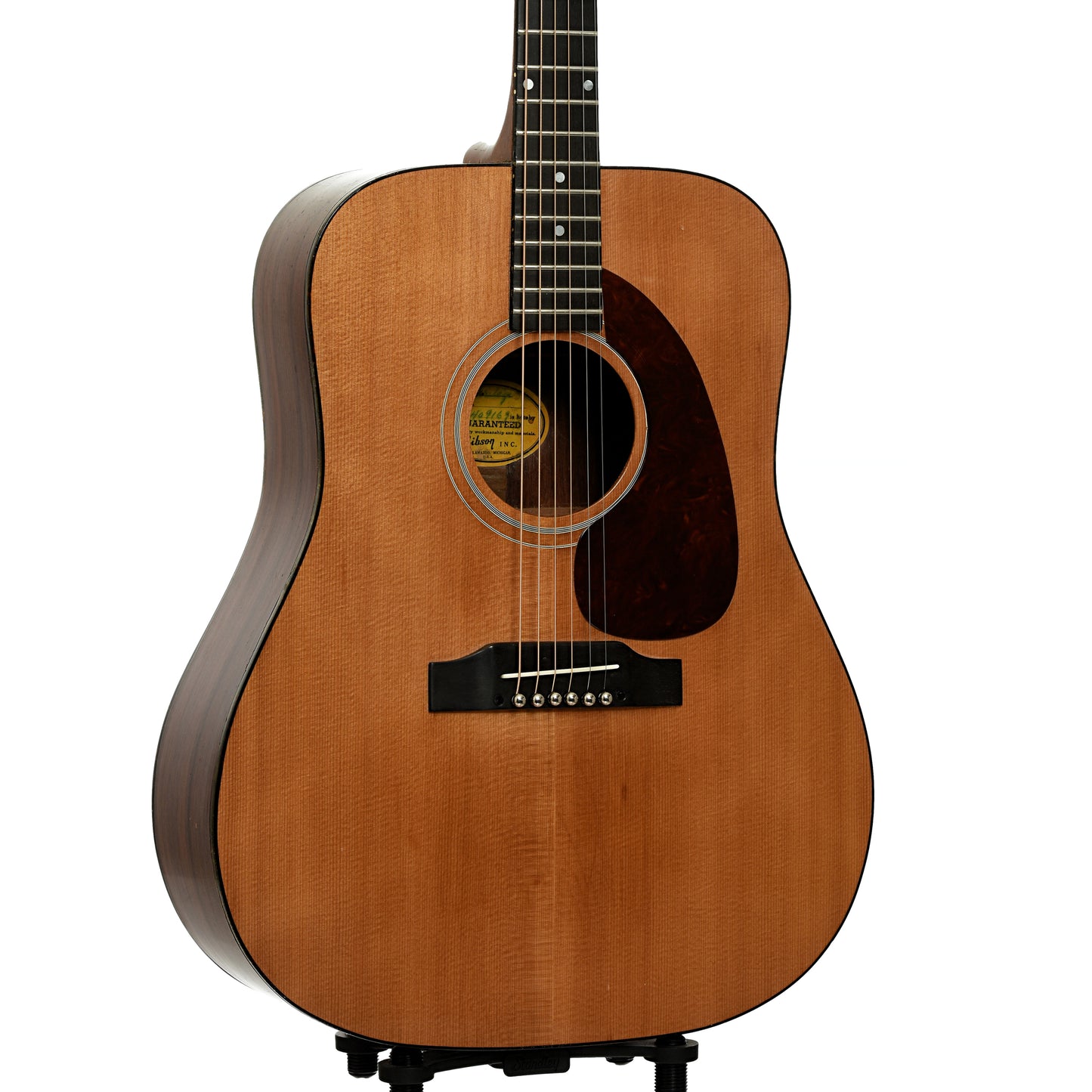 Front and side of Gibson Blueridge Acoustic Guitar  