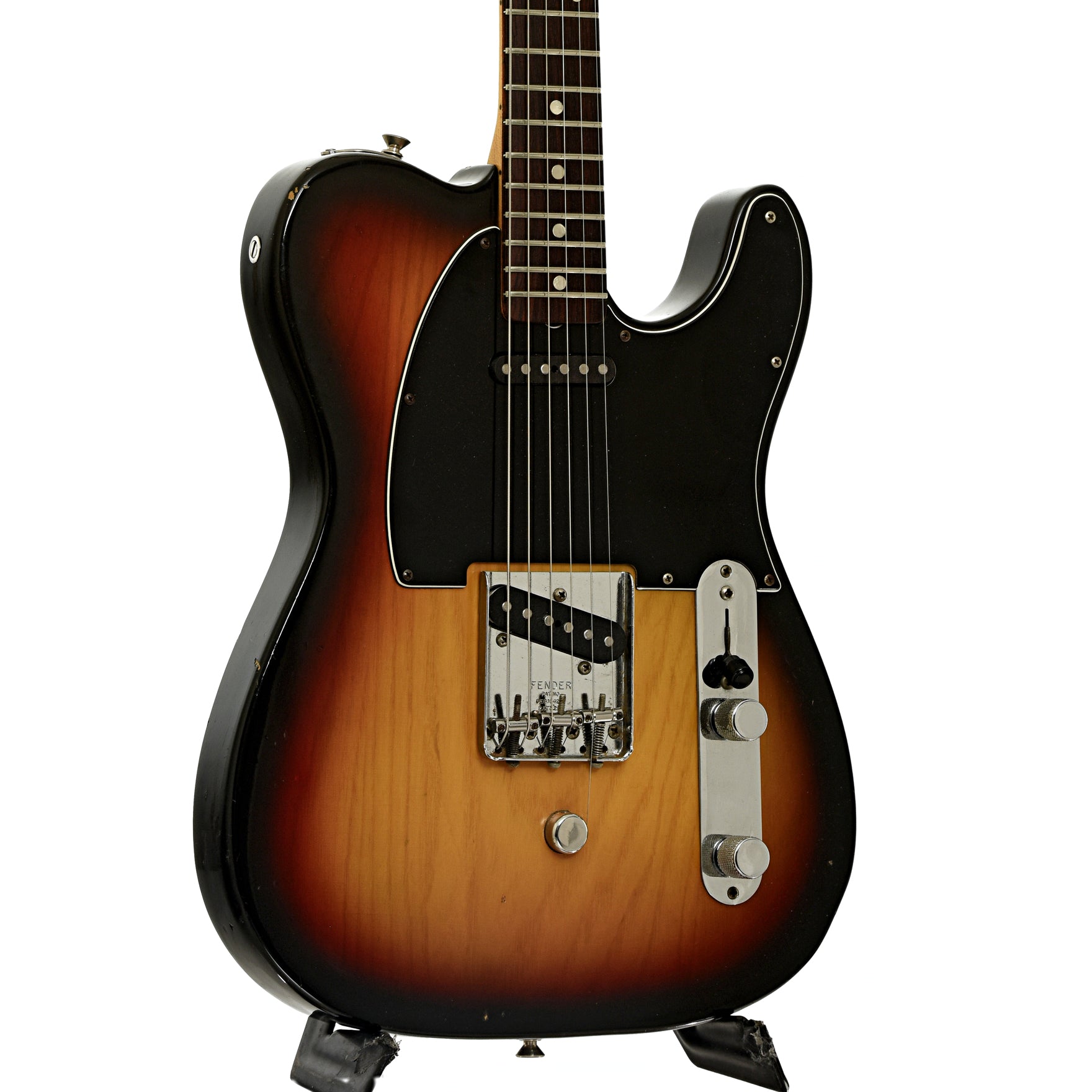 Front and side of Fender Telecaster w/B Bender Electric Guitar