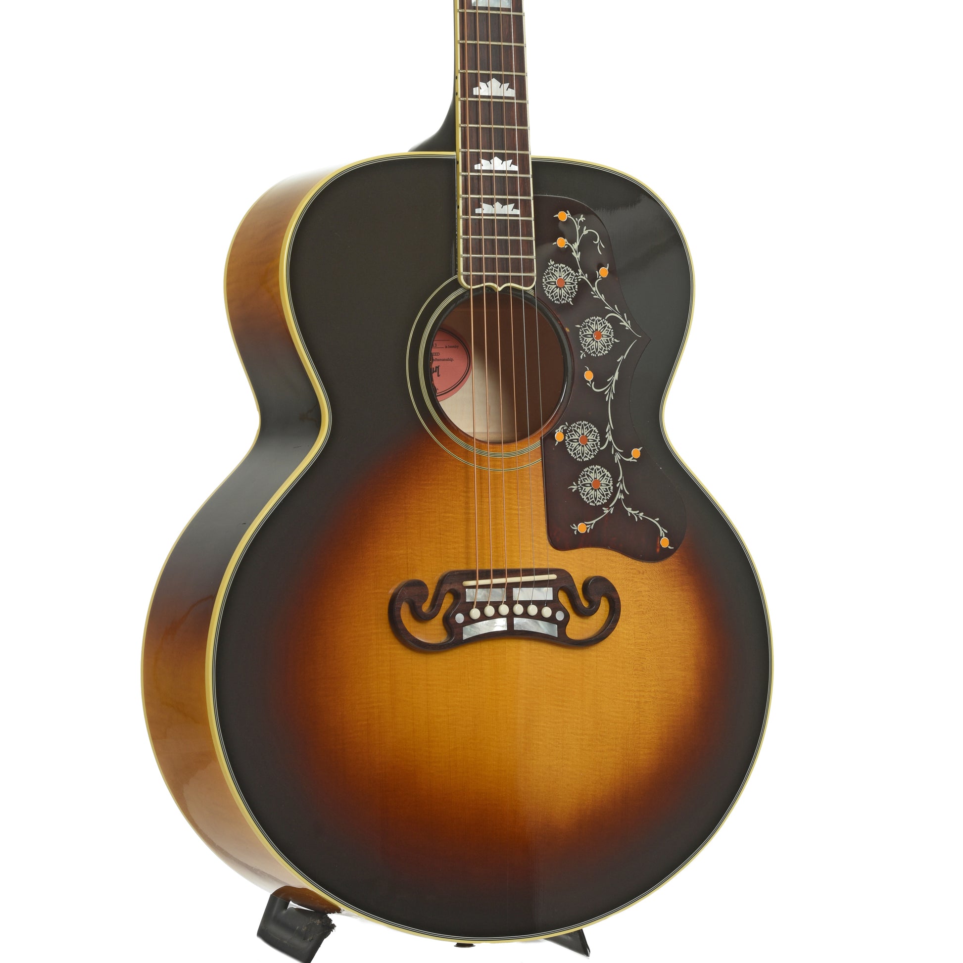 Front and side of Gibson SJ-200 Original Acoustic Guitar