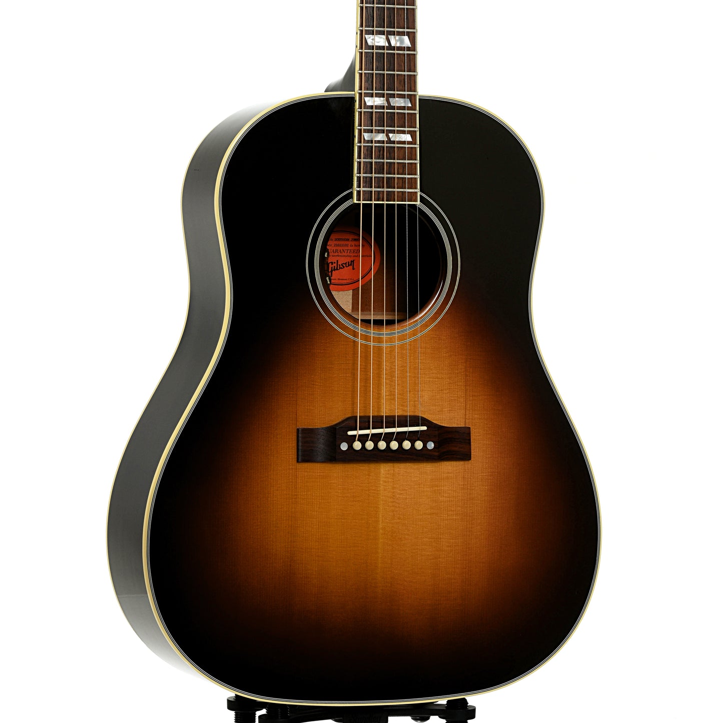 Front and side of Gibson Southern Jumbo Acoustic Guitar