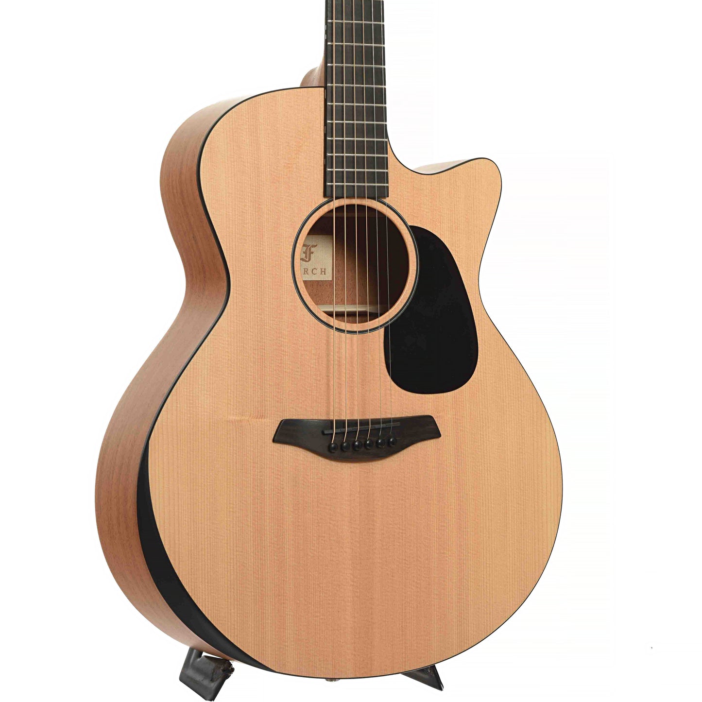 Front and side of Furch Violet Deluxe GC-SM