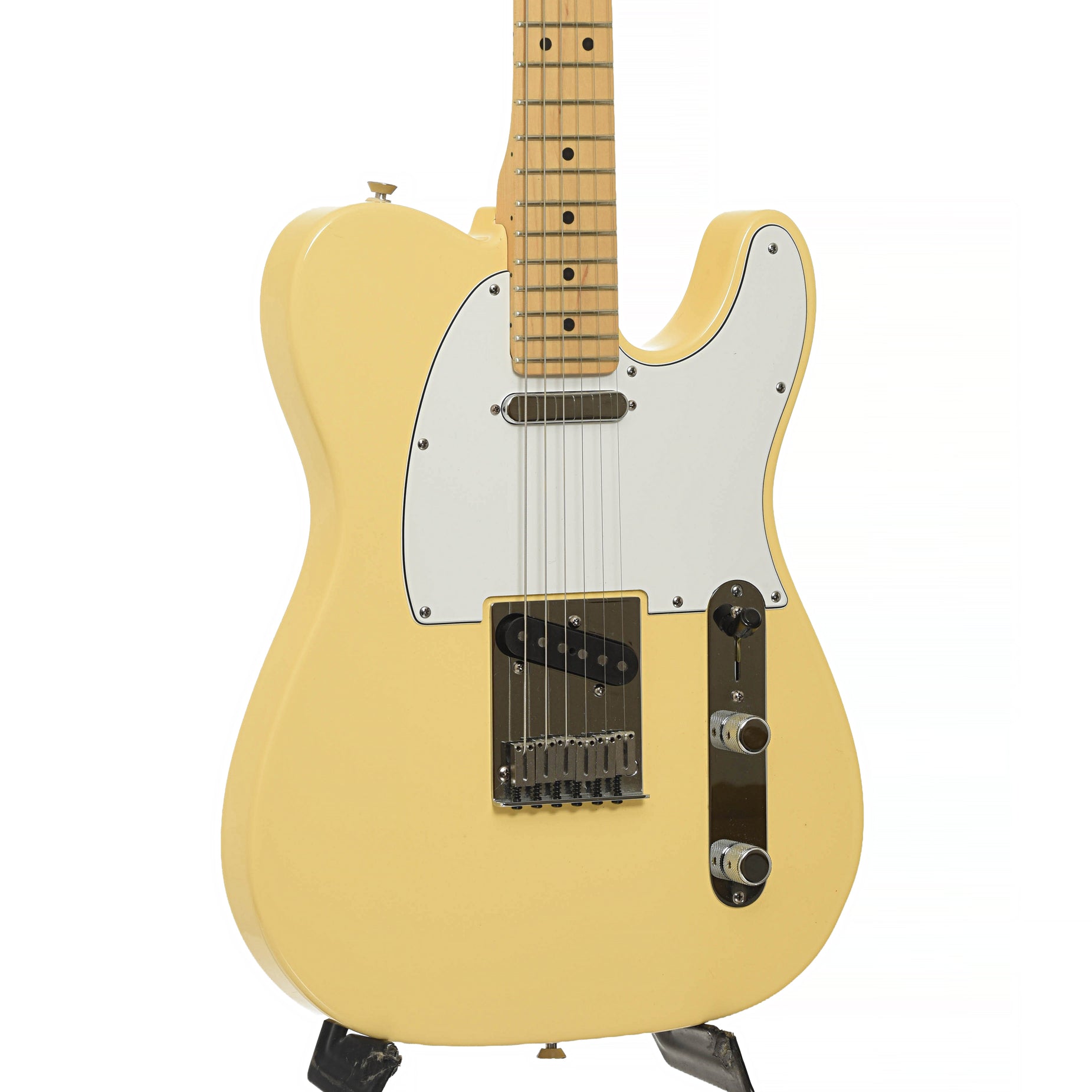 Front and side of Fender American Series Telecaster Electric Guitar