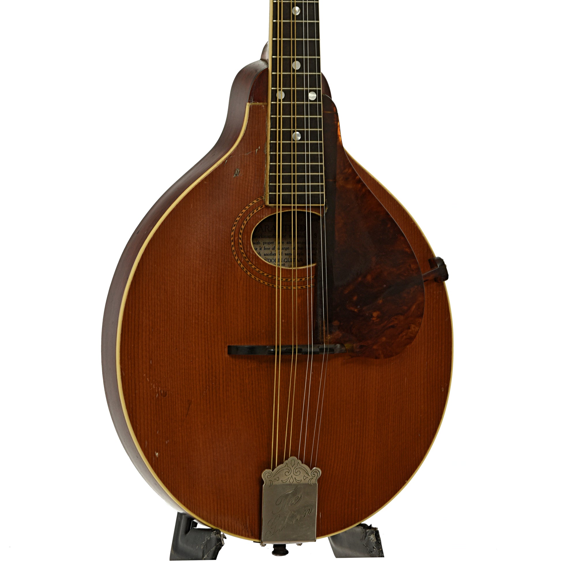 Front and side of Gibson A-1 Mandolin