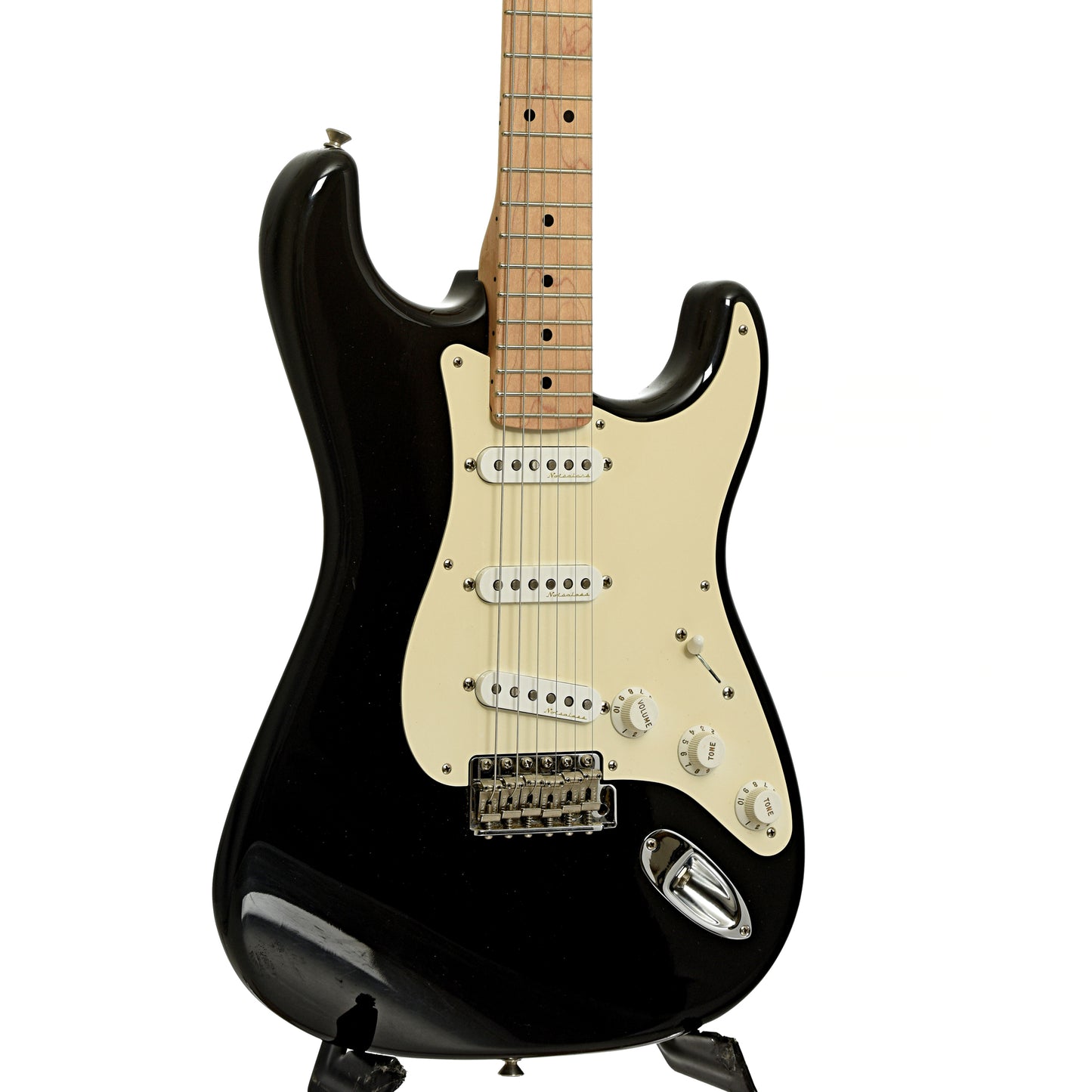 Front and side of Fender Custom Shop Eric Clapton Stratocaster Electric Guitar