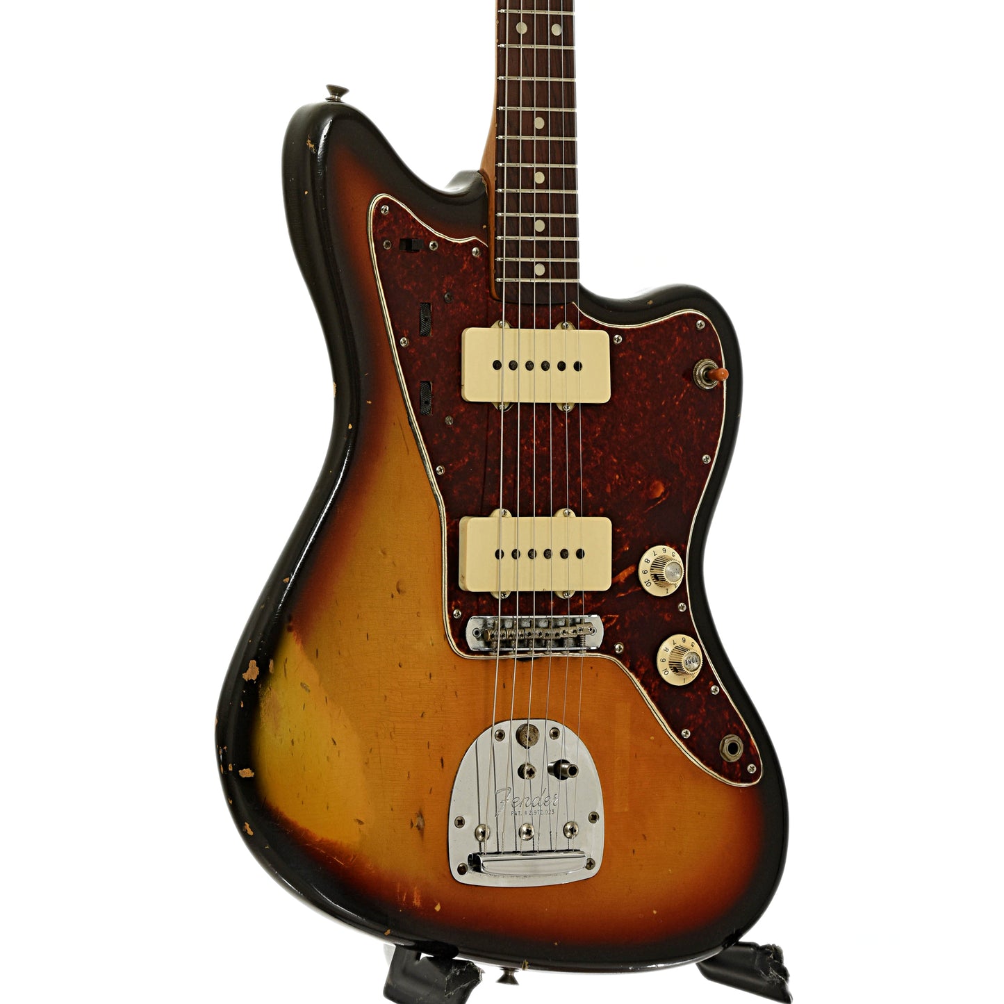 Front and side of Fender Jazzmaster Electric Guitar