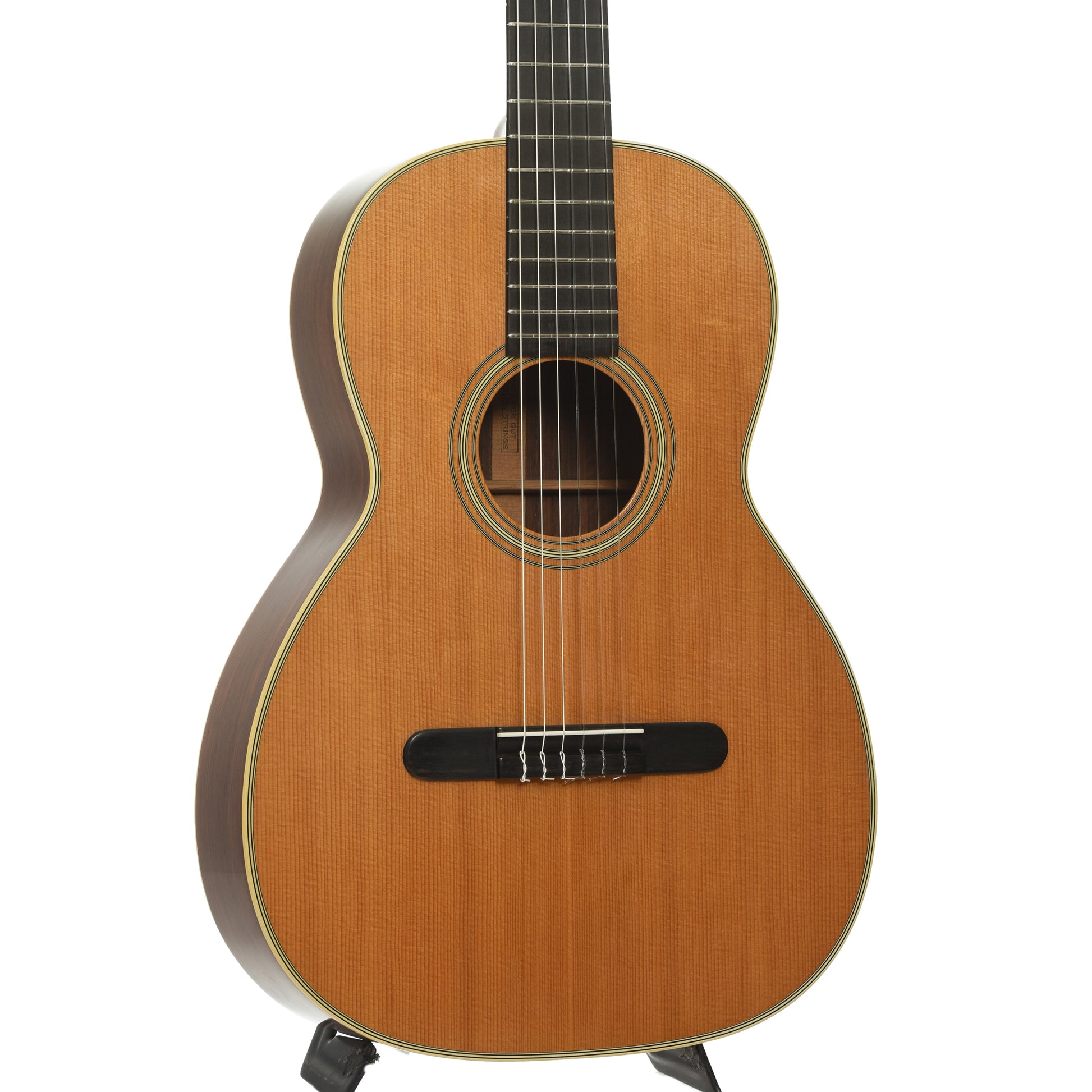 Front and side of Martin 00-28C Classical Acoustic Guitar
