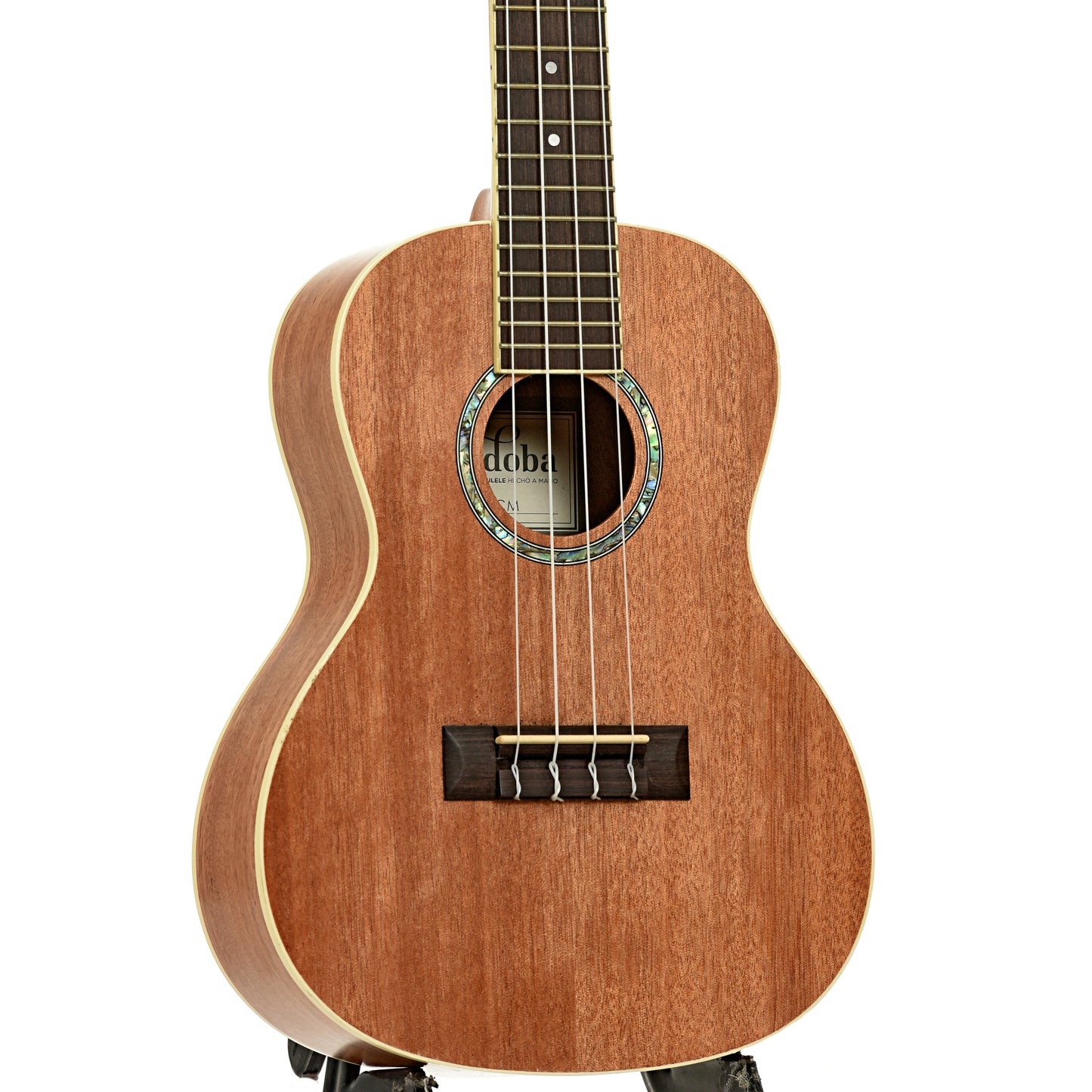 Front and side of Cordoba CM15 Concert Ukulele 