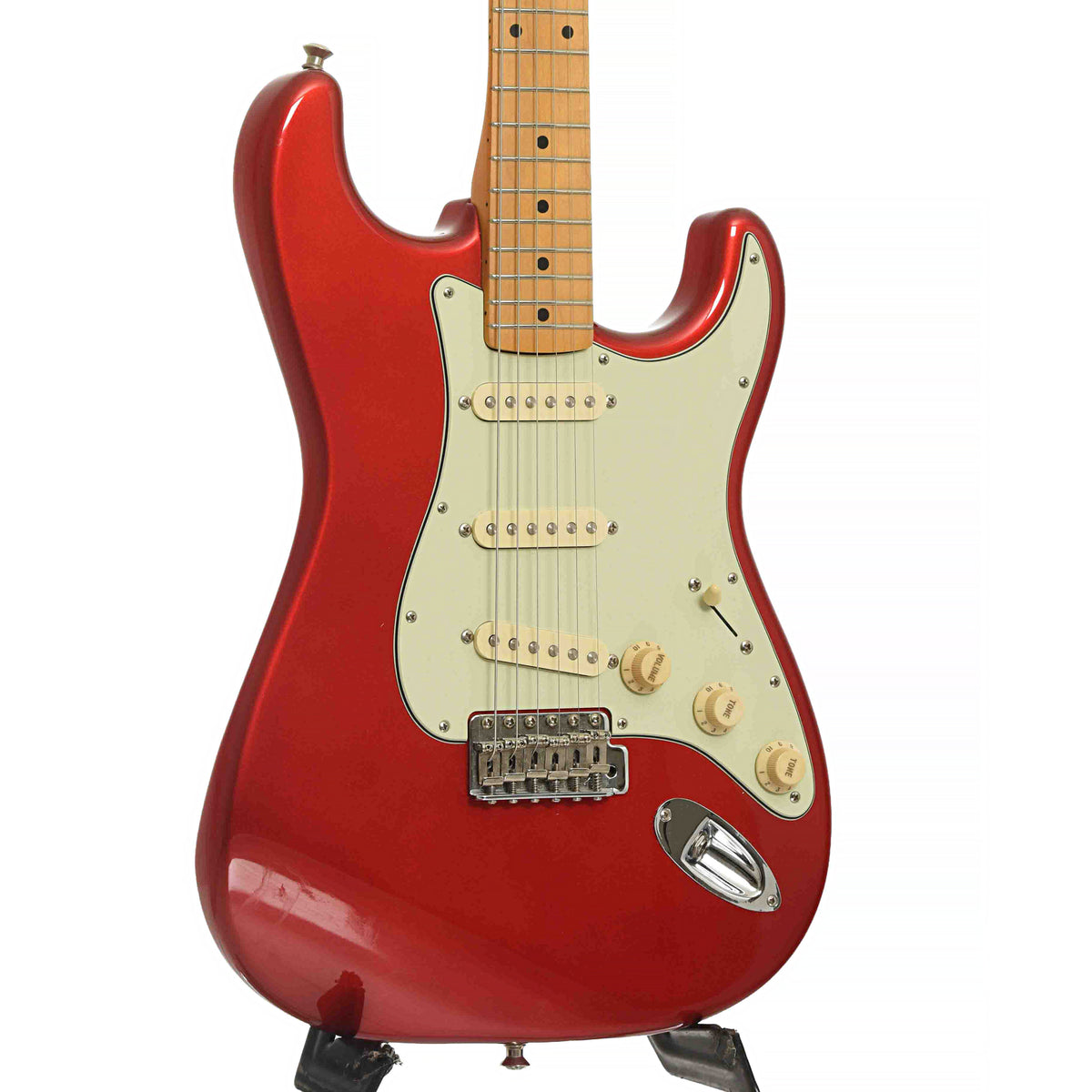 Front & Side of Fender ST-54 Stratocaster Reissue MIJ Electric Guitar