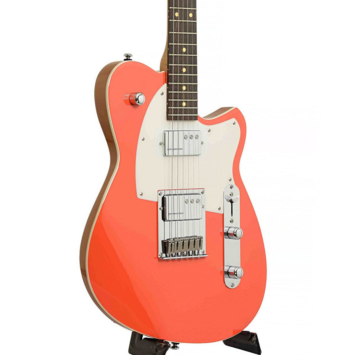 Reverend Charger Cleancut Electric Guitar, Feisty Red