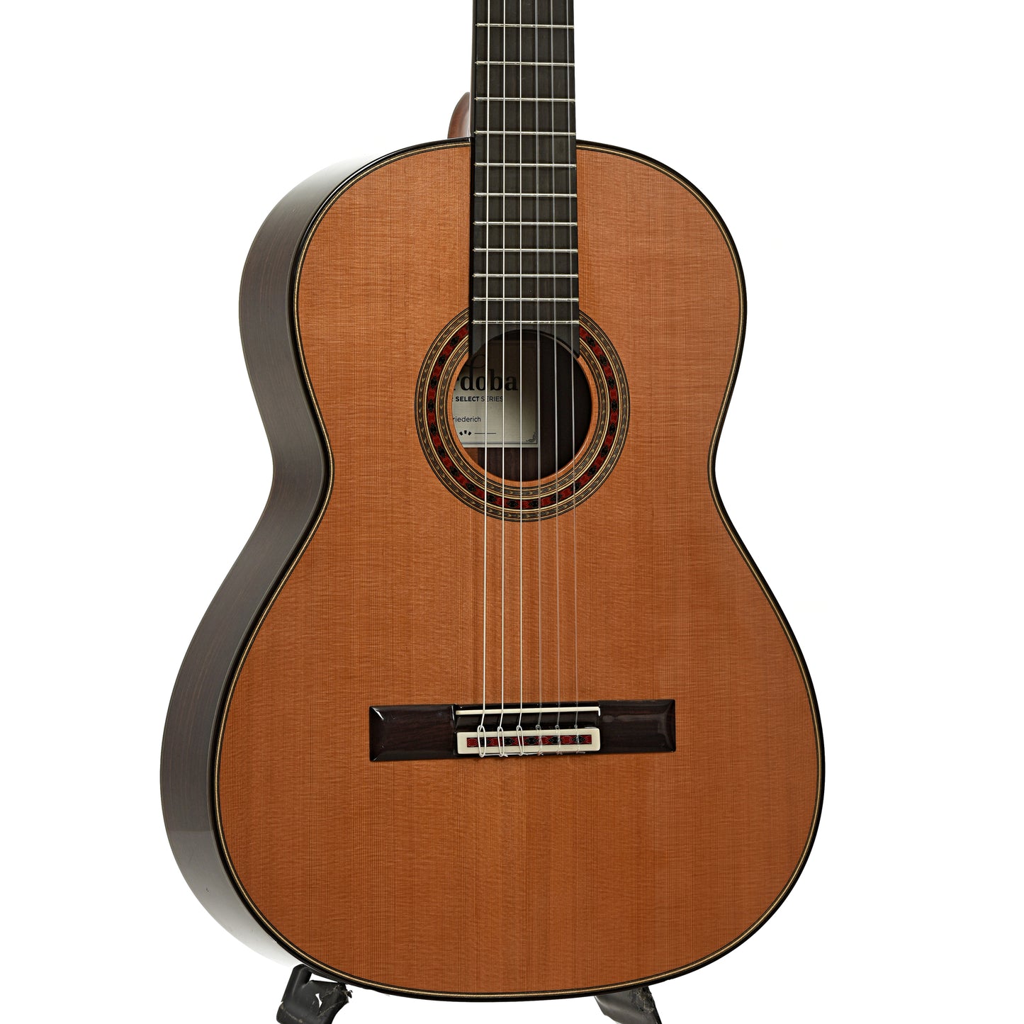 Front and side of Cordoba Friederich Classical Guitar