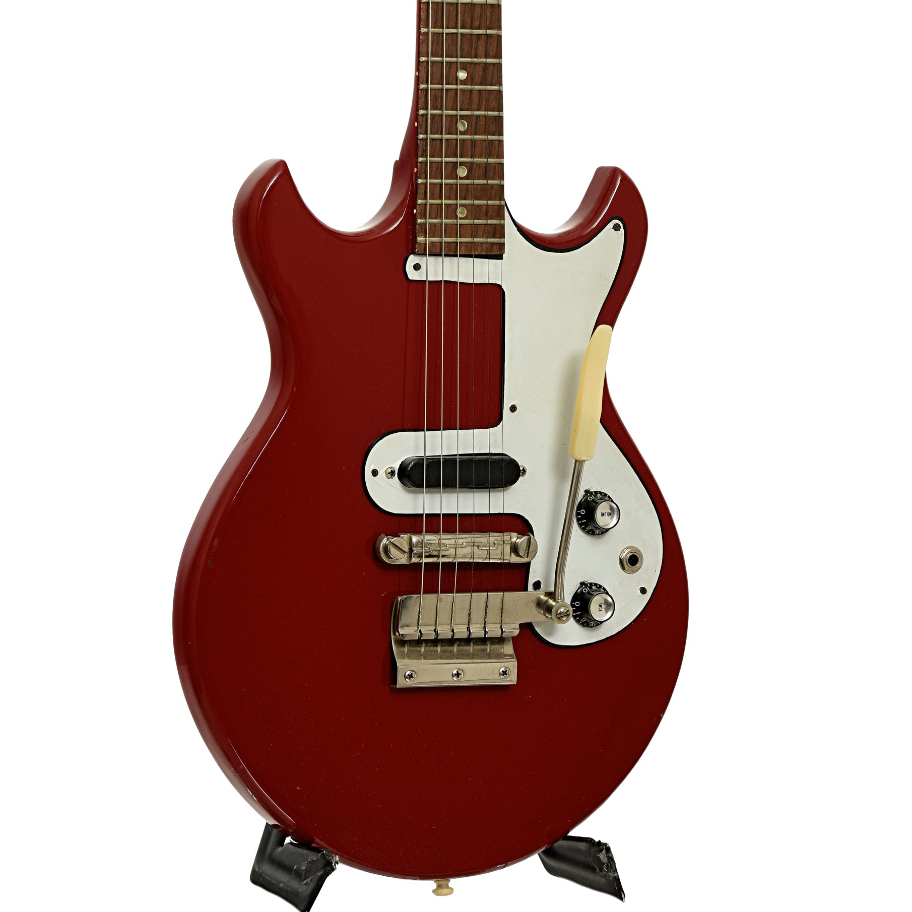 Font and side of Gibson Melody Maker Electric Guitar 