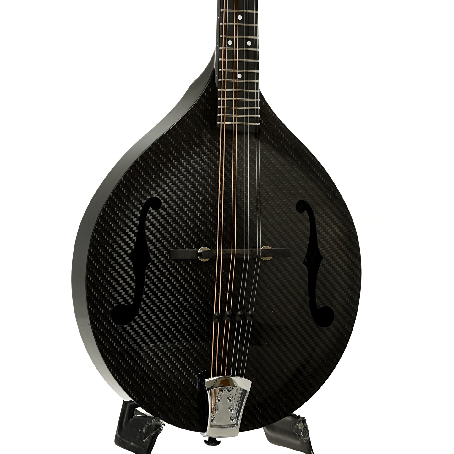 Front and side of Klos A Mandolin