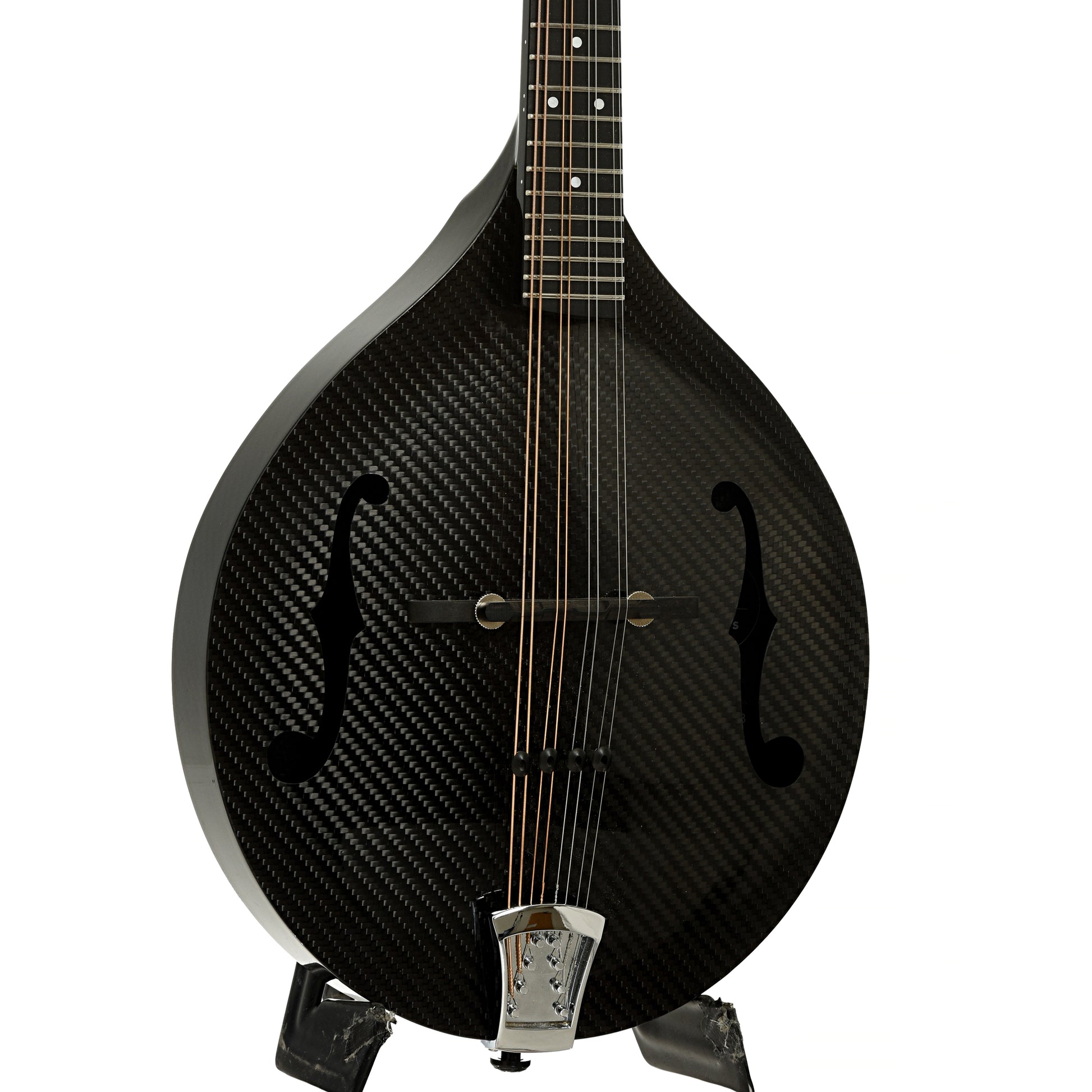 Front and side of Klos A Mandolin