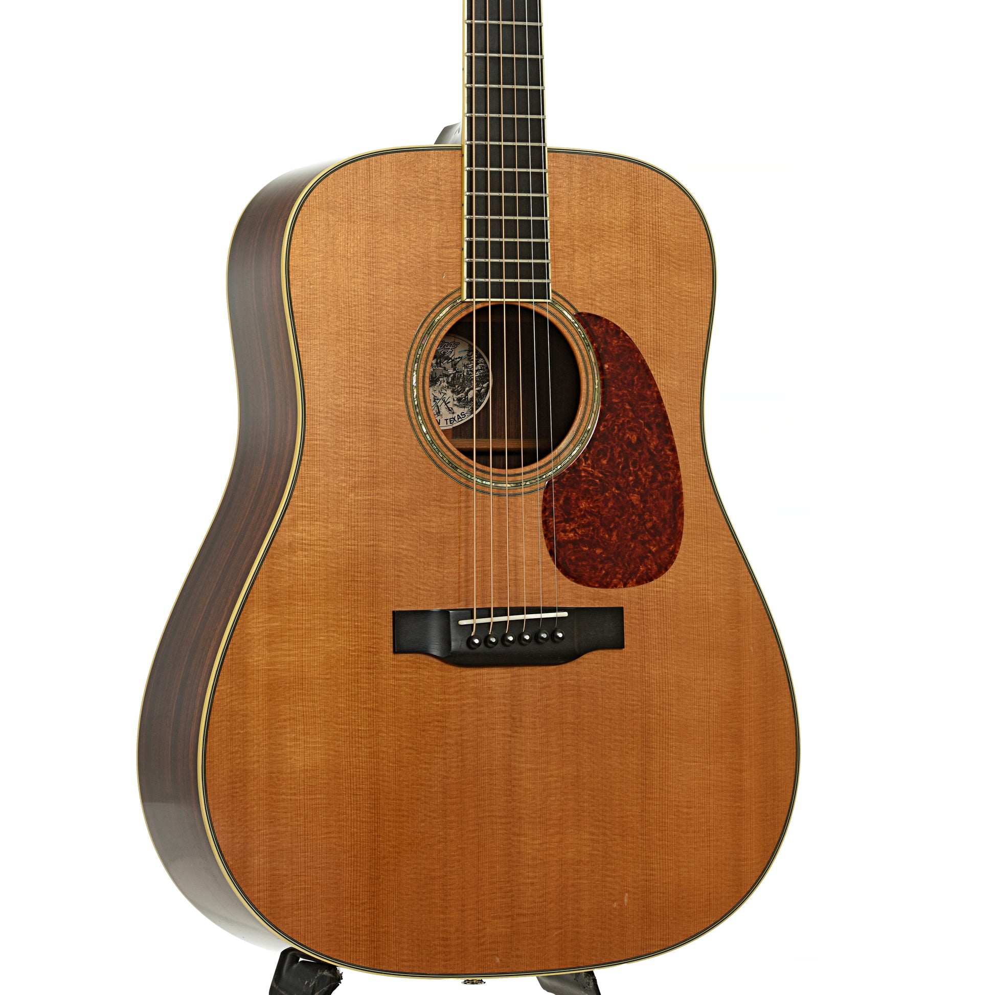 Front and side of Collings D-3 Acoustic Guitar 