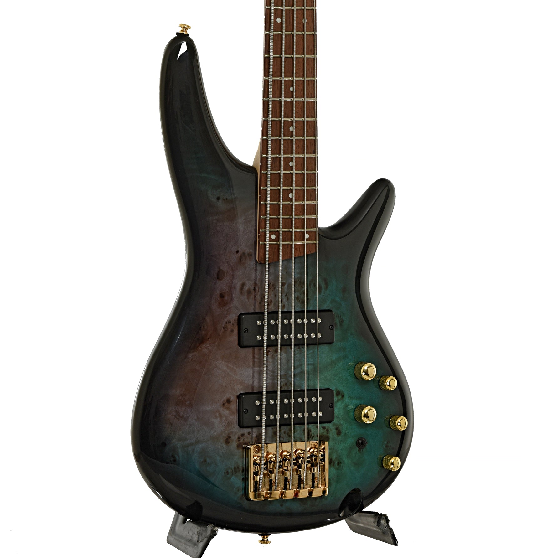 Front and side of Ibanez SR405EPBDX 5-String Electric Bass