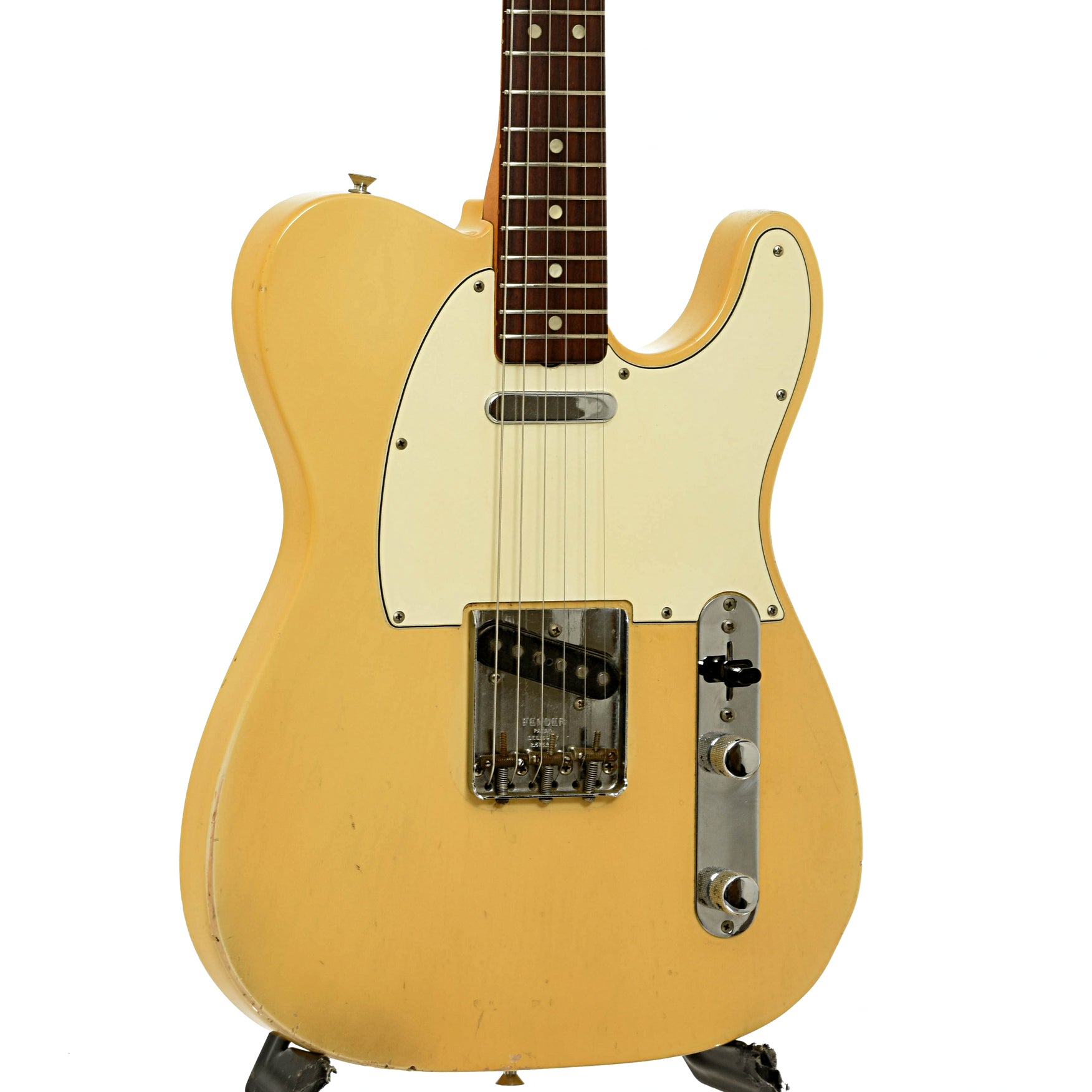 Front and side of Fender Telecaster Electric Guitar