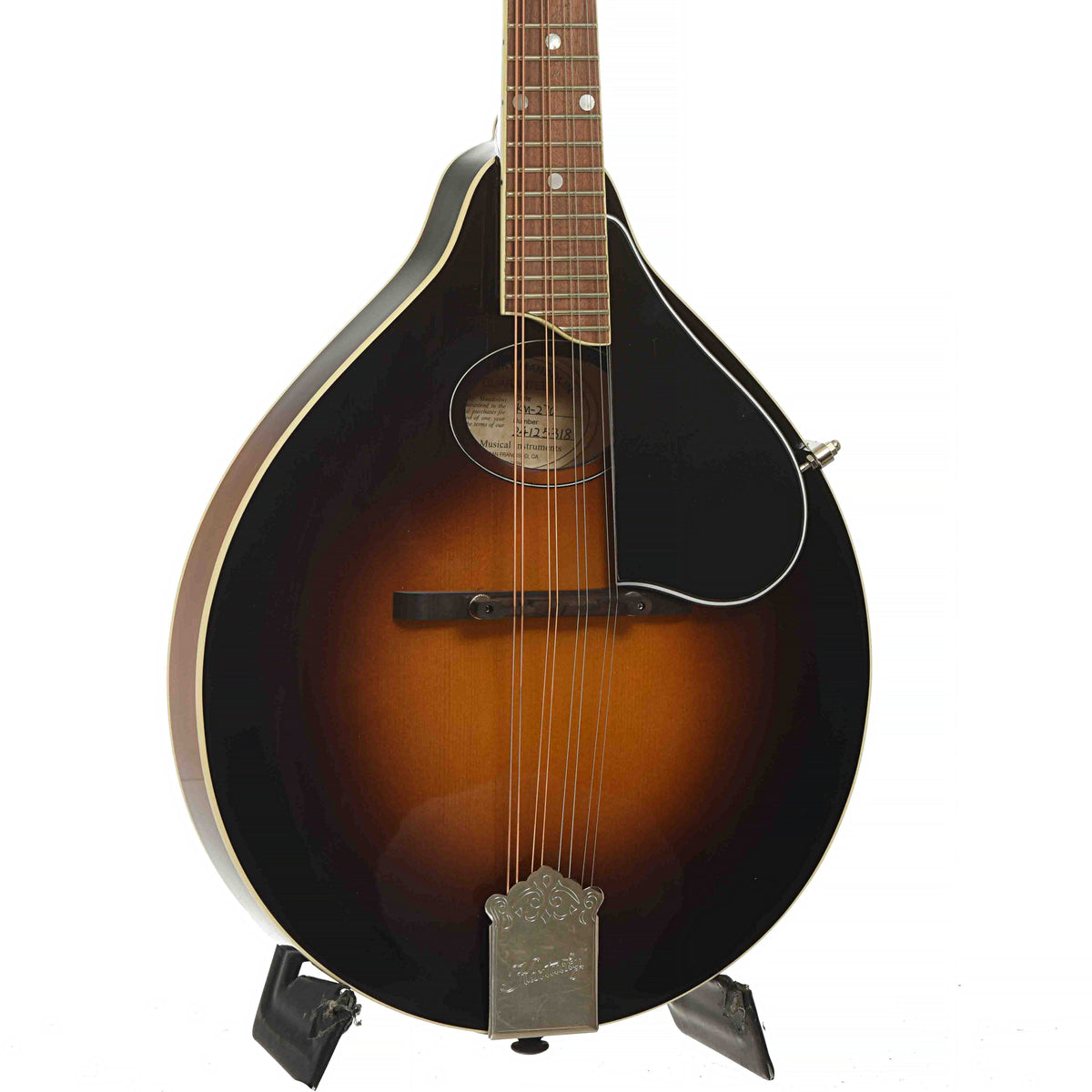 Front and side of KM-270 Oval Hole A-model Mandolin
