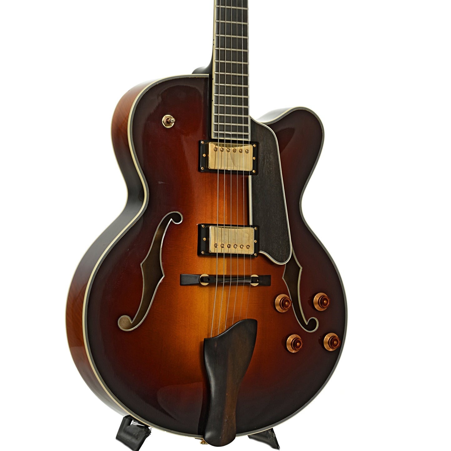 Front and side of Eastman AR803CED - 16 Hollowbody Electric Guitar