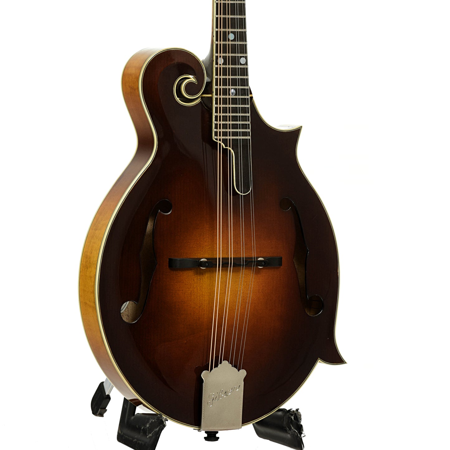 Front and side of Gibson F-5G Mandolin