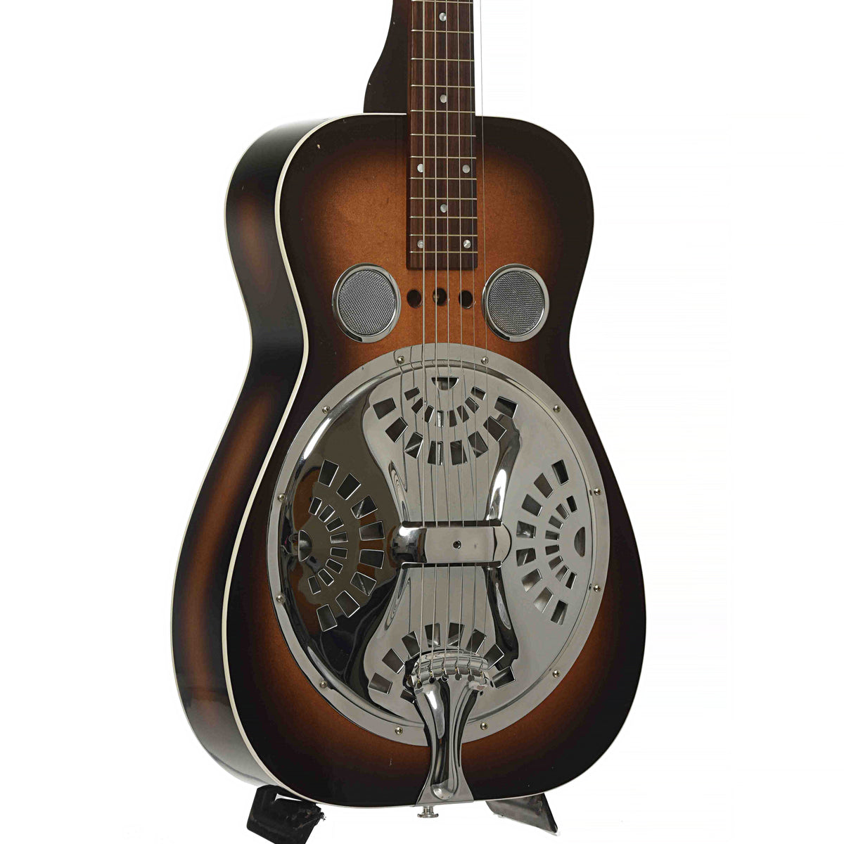 Front and side of Dobro 60DS Squareneck Resonator