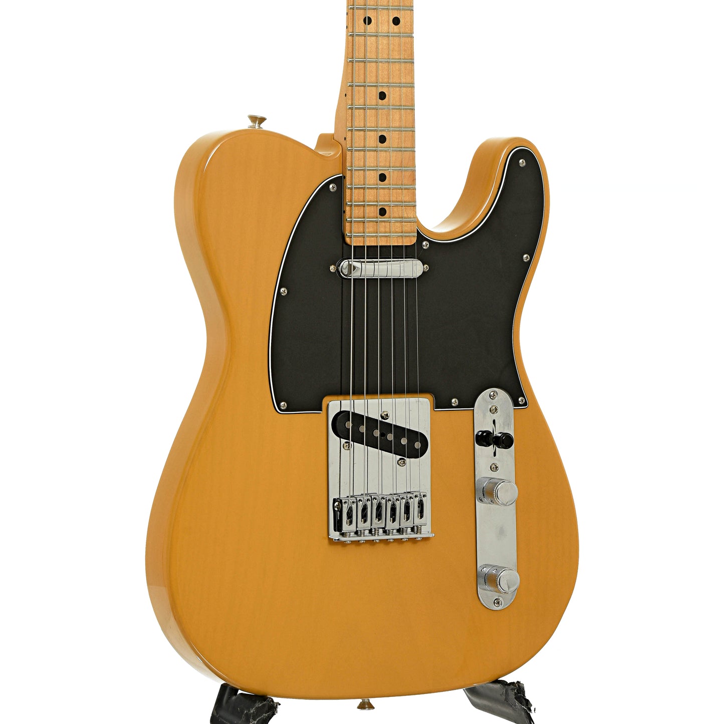 Front and side of Fender Player Telecaster Electric Guitar